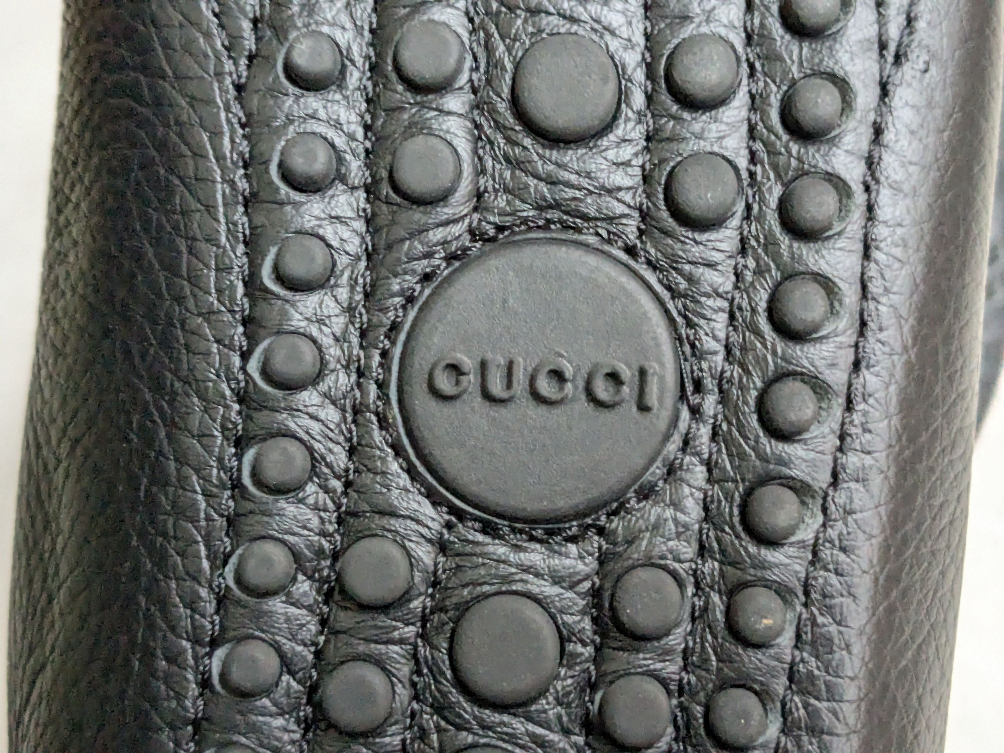 Gucci Gucci Horsebit Driving Loafers Black Leather 9 Slip On Size US 9 / EU 42 - 12 Thumbnail