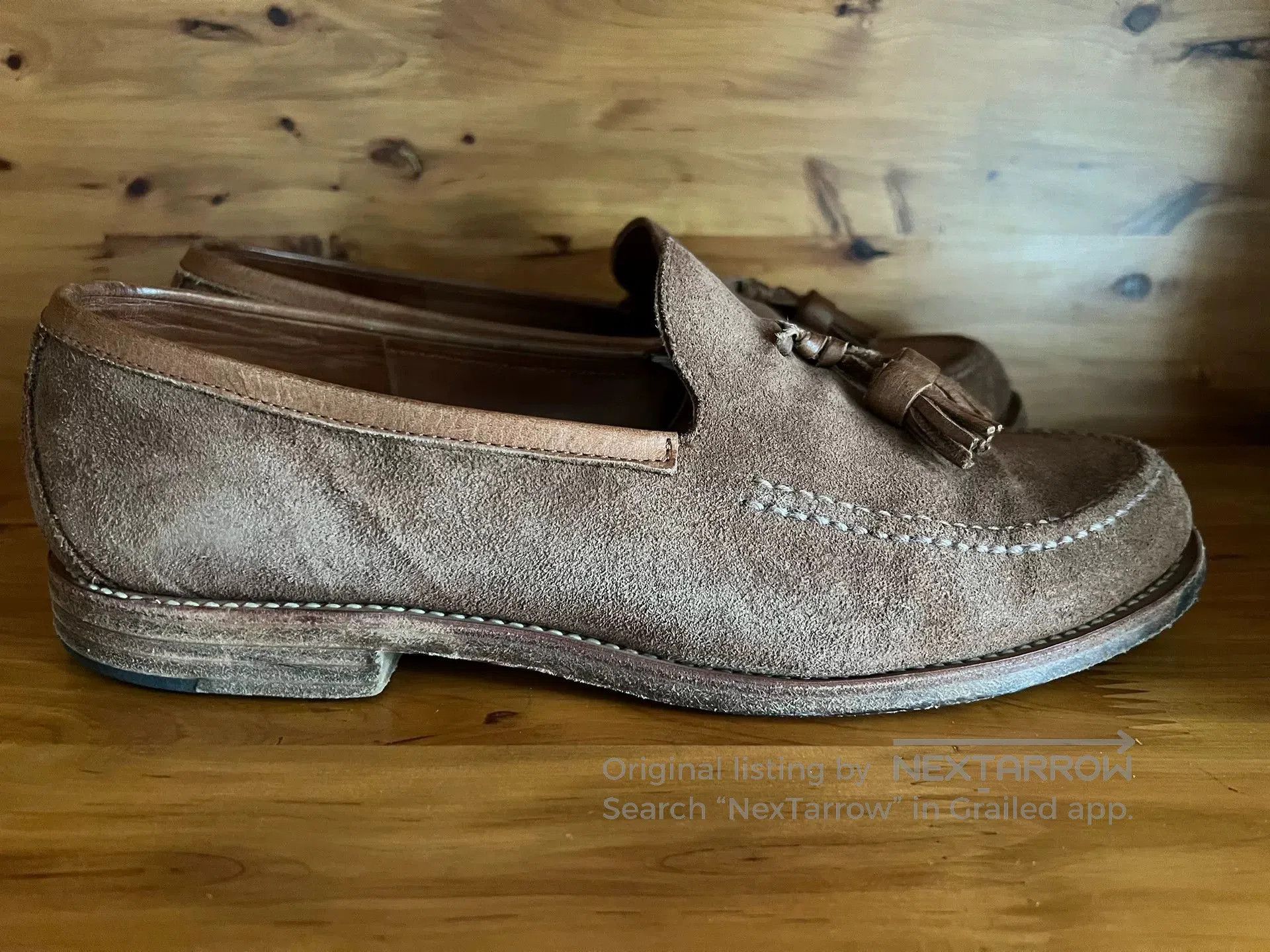 PHIGVEL MAKERS & Co. Phigvel PMC Suede Tassel Loafers. Size US 8.5 / EU 41-42 - 4 Thumbnail