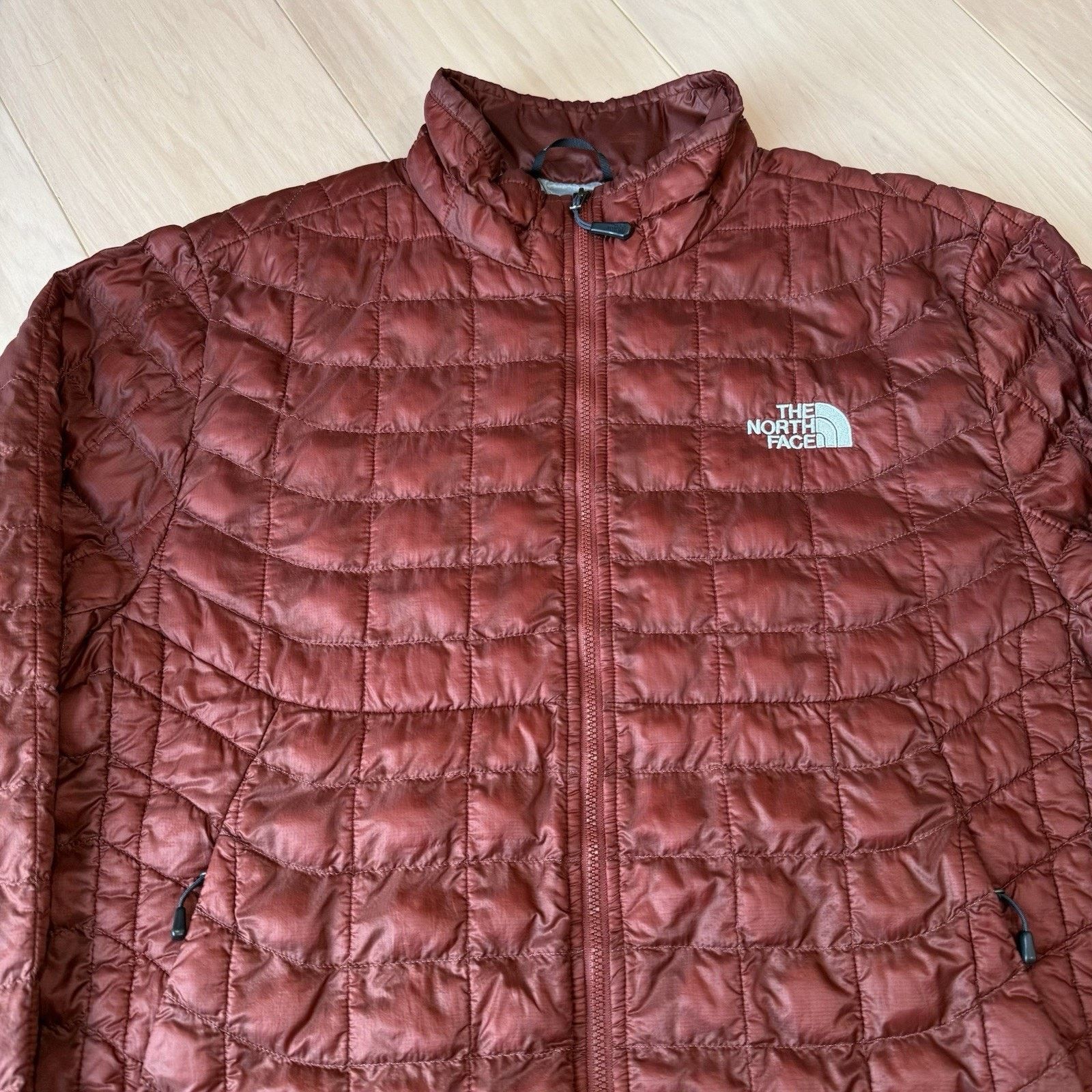 The North Face North Face Thermoball Jacket Medium Burgandy Full Zip Size US M / EU 48-50 / 2 - 3 Thumbnail