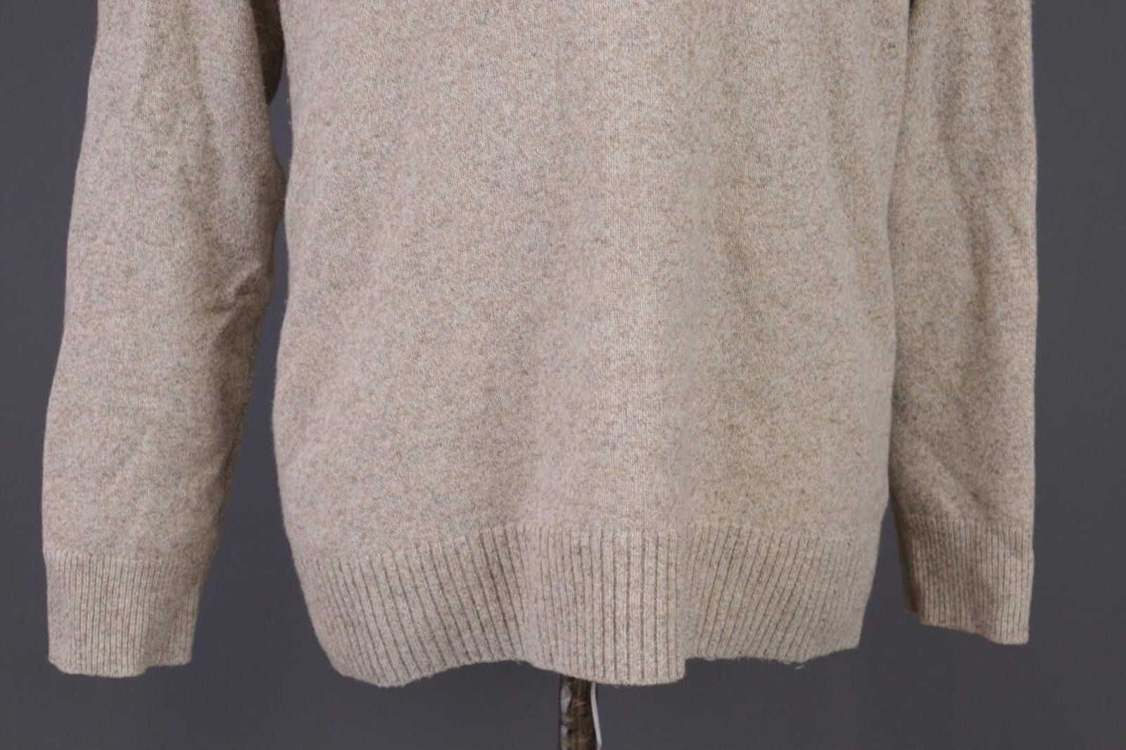 J.Crew J.Crew Beige Merino Shawl Knit Pullover Sweater Size M Size US M / EU 48-50 / 2 - 3 Thumbnail