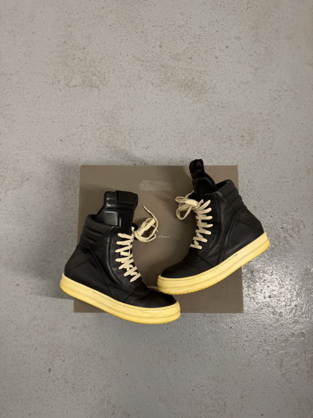 Rick Owens Rick Owens Geobasket With Box Size US 8 / IT 38 - 1 Thumbnail