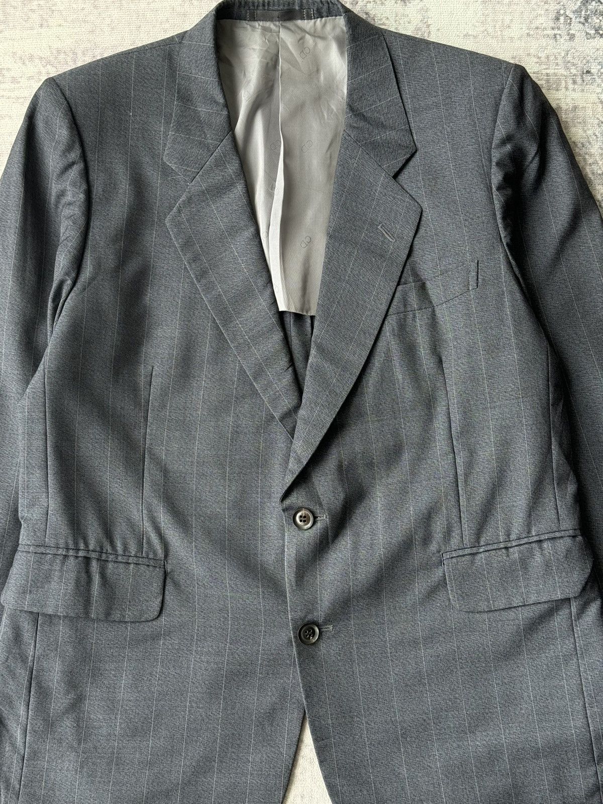 Christian Dior Monsieur Christian Dior Monogram Blazer Size US XL / EU 56 / 4 - 2 Thumbnail