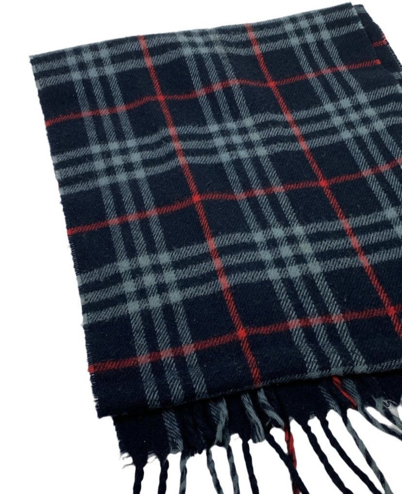 Burberry Burberry Nova Check Wool Scarf Size ONE SIZE - 4 Thumbnail