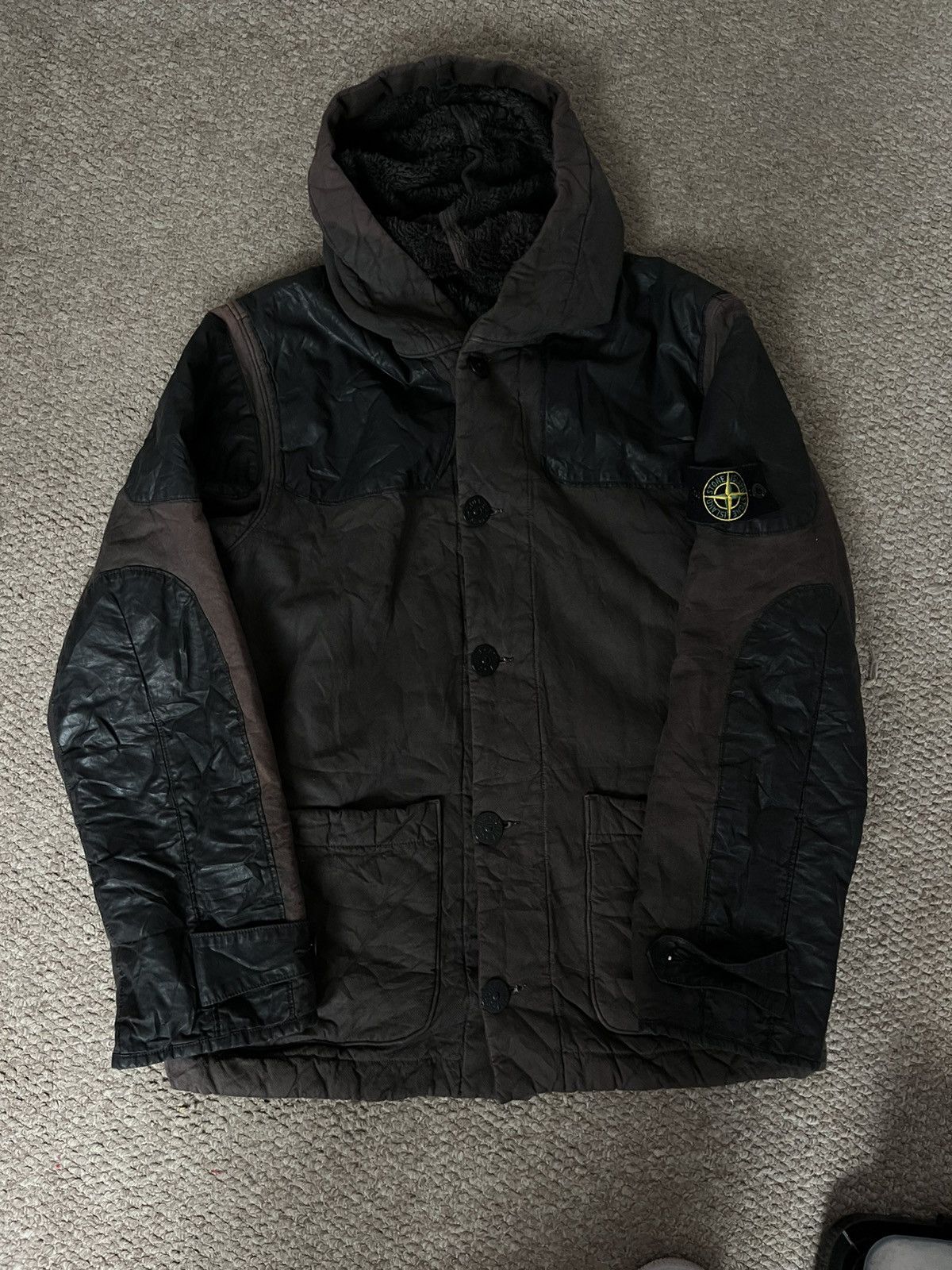 Stone Island STONE ISLAND PARKA SHERPA 2001 Size US M / EU 48-50 / 2 - 1 Thumbnail