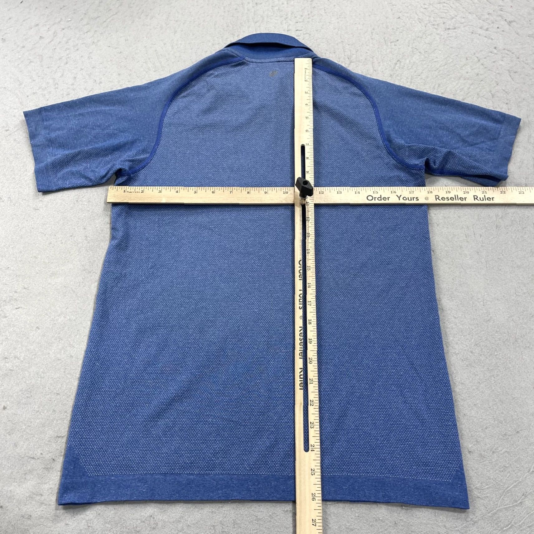 Lululemon Lululemon Polo Shirt Mens Small Blue Metal Vent Performance Golf Active Gym Logo Polo Shirt Mens S Blue Lululemon Metal Vent Golf Activewear Logo Size US S / EU 44-46 / 1 - 7 Thumbnail