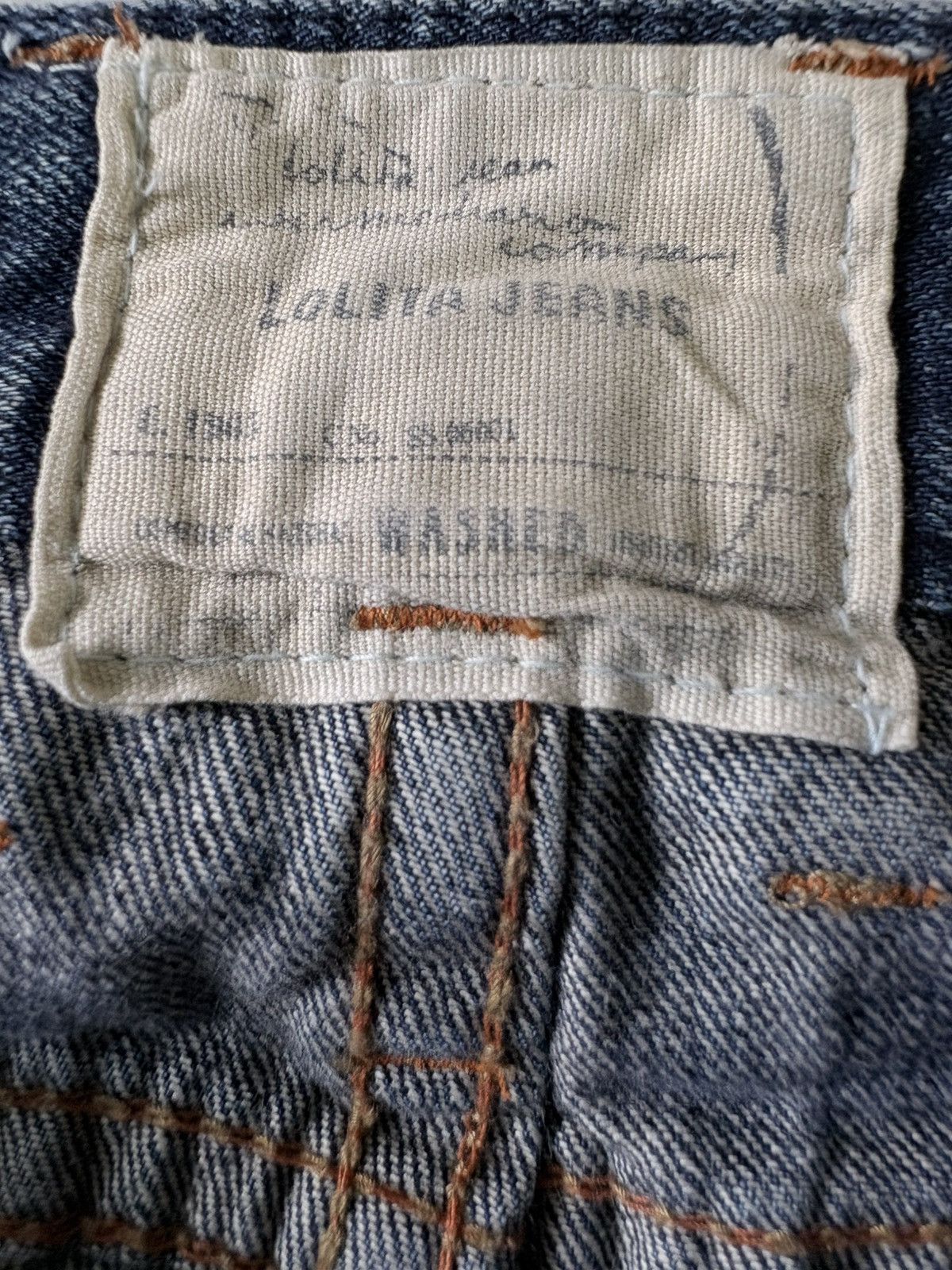 14th Addiction Lolita Clawmarks whisker Denim Pants Size US 29 - 12 Thumbnail