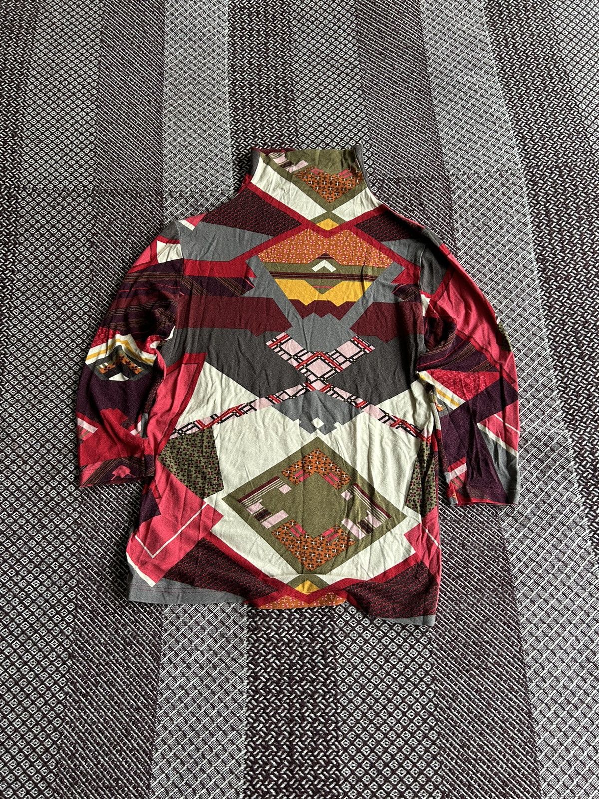 Kenzo Vintage Kenzo Multicolour Long Sleeve T-shirt Luxury Size S Size S / US 4 / IT 40 - 9 Thumbnail