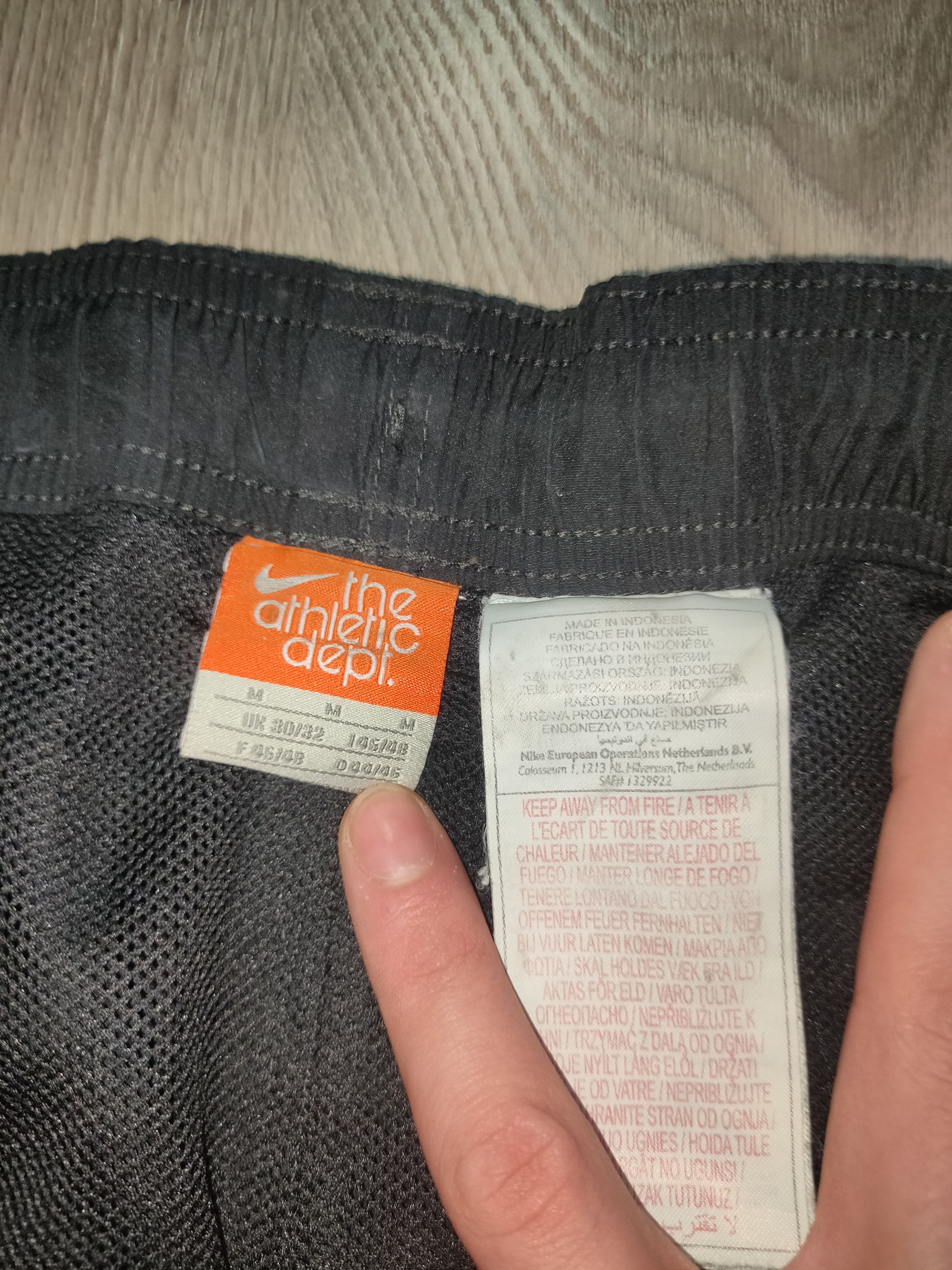 Nike × Vintage 90s Nike Swoosh Vintage Y2K Parachute Nylon Baggy Pants Size US 32 / EU 48 - 5 Thumbnail