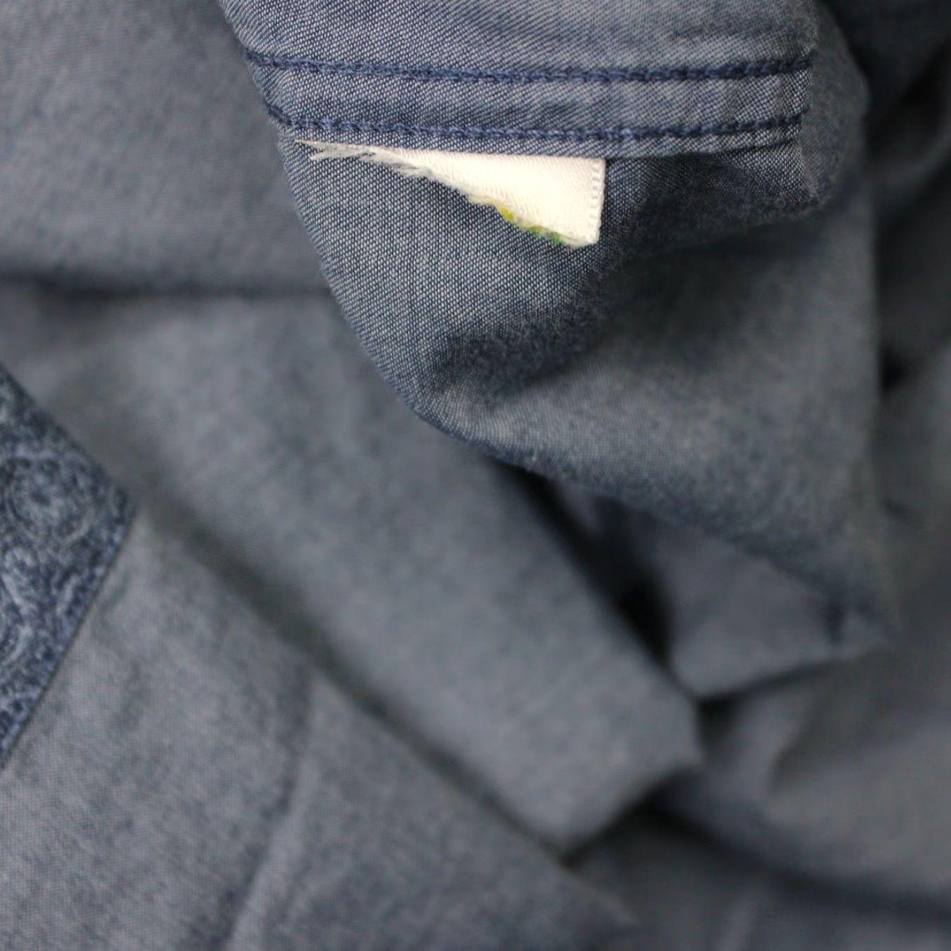 BUGATCHI Bugatchi Shirt Mens Large Blue Short Sleeve Button-Up Cotton Linen Shaped Fit Casual Business Size US L / EU 52-54 / 3 - 7 Thumbnail