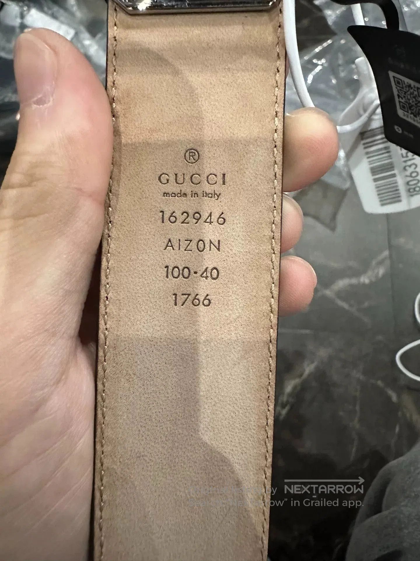 Gucci Gucci Leather Belt Men's. Size ONE SIZE - 5 Thumbnail