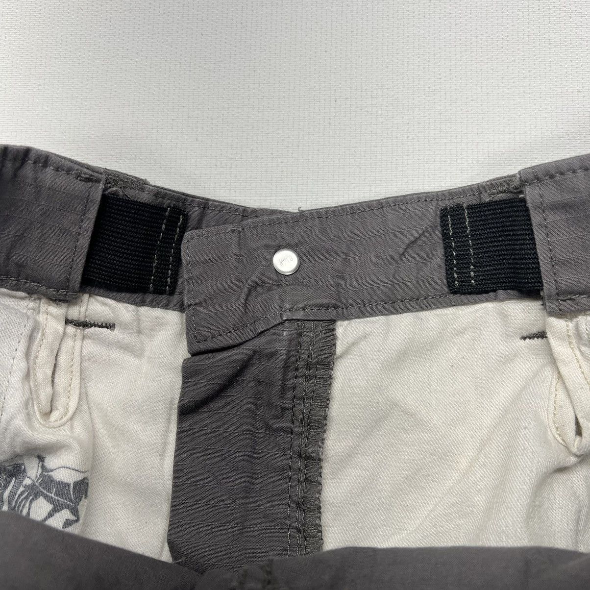 Levi's Levis Cargo Pants Grey Ripstop Straight Tactical Y2K Size US 29 - 13 Thumbnail