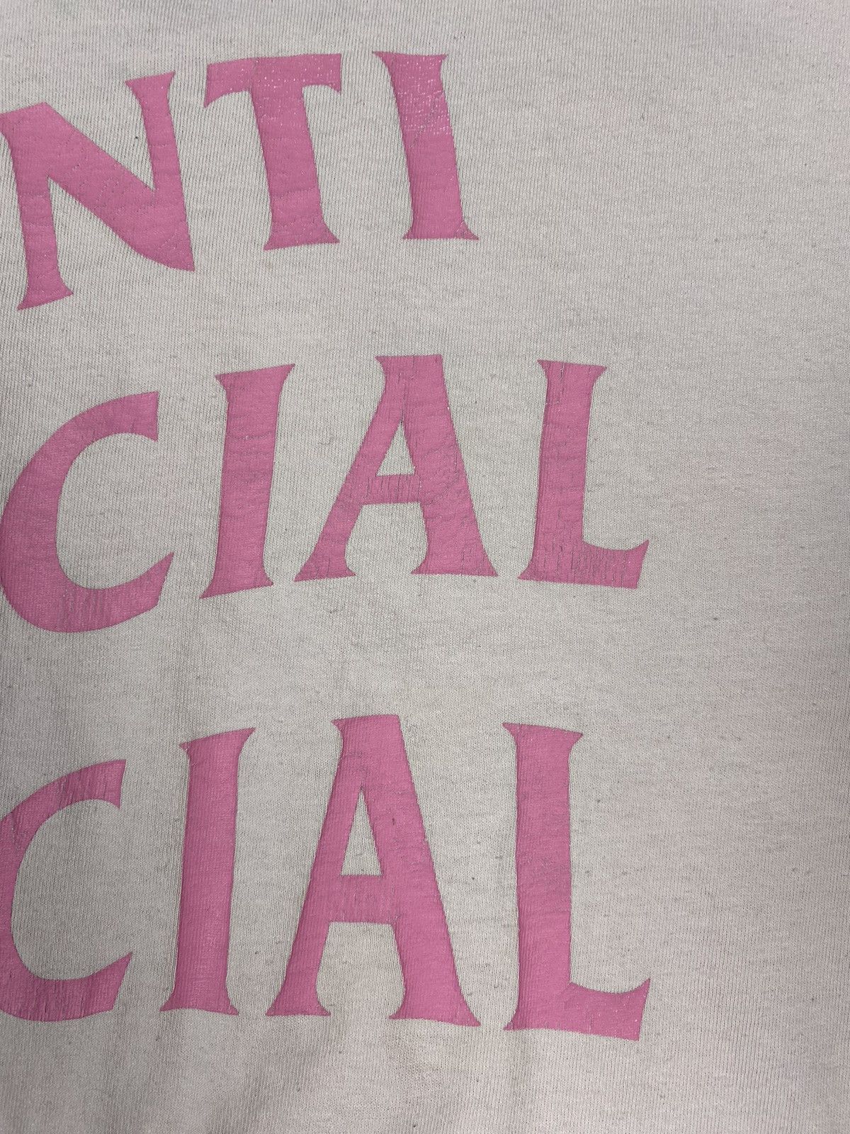 Anti Social Social Club Anti Social Social Club Roses Pink Big Logo T Shirt Size US M / EU 48-50 / 2 - 13 Thumbnail