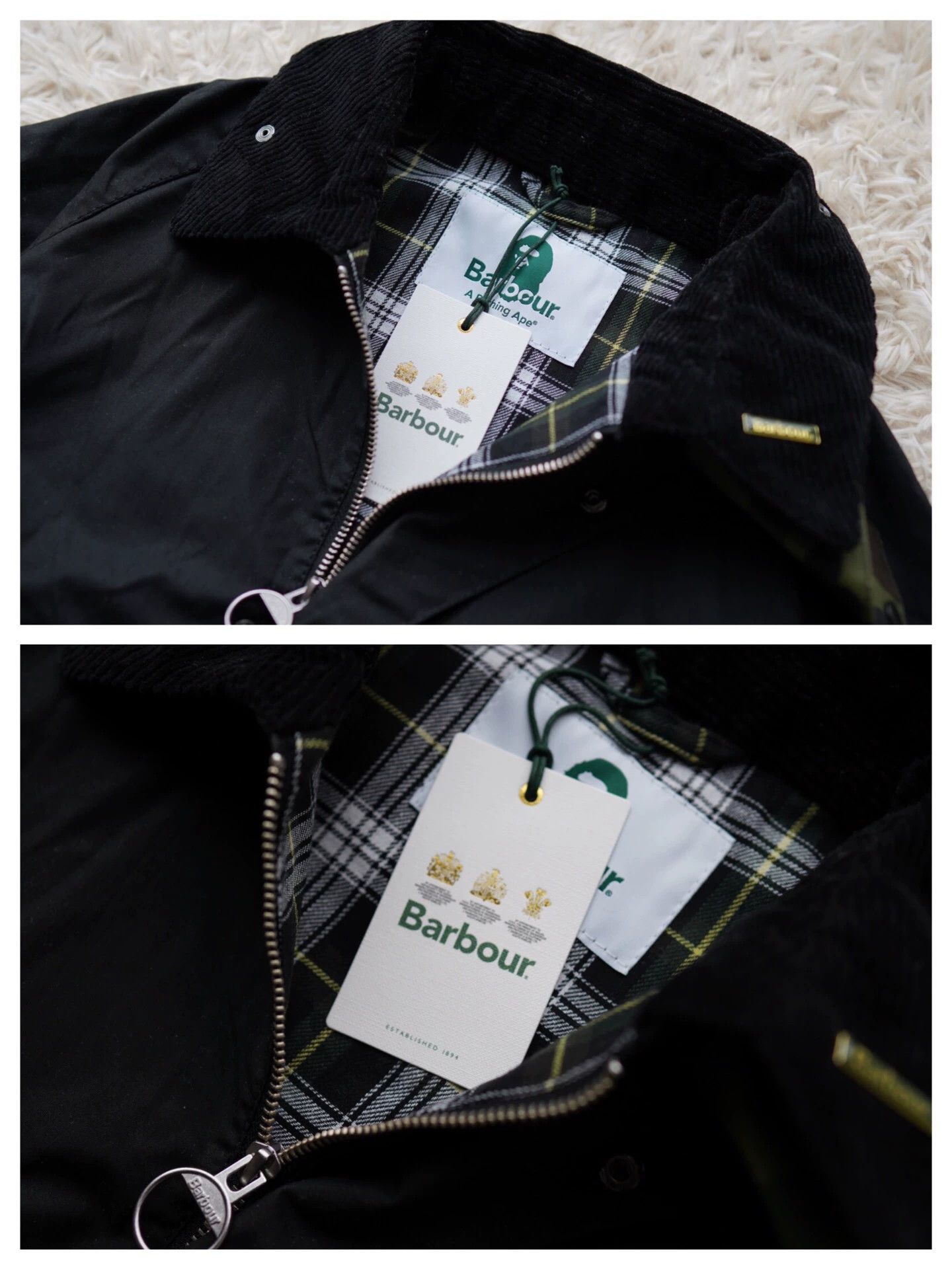 Barbour BARBOUR X BAPE CAMO BEDALE Waxed Waterproof 21AW M Size US M / EU 48-50 / 2 - 2 Thumbnail