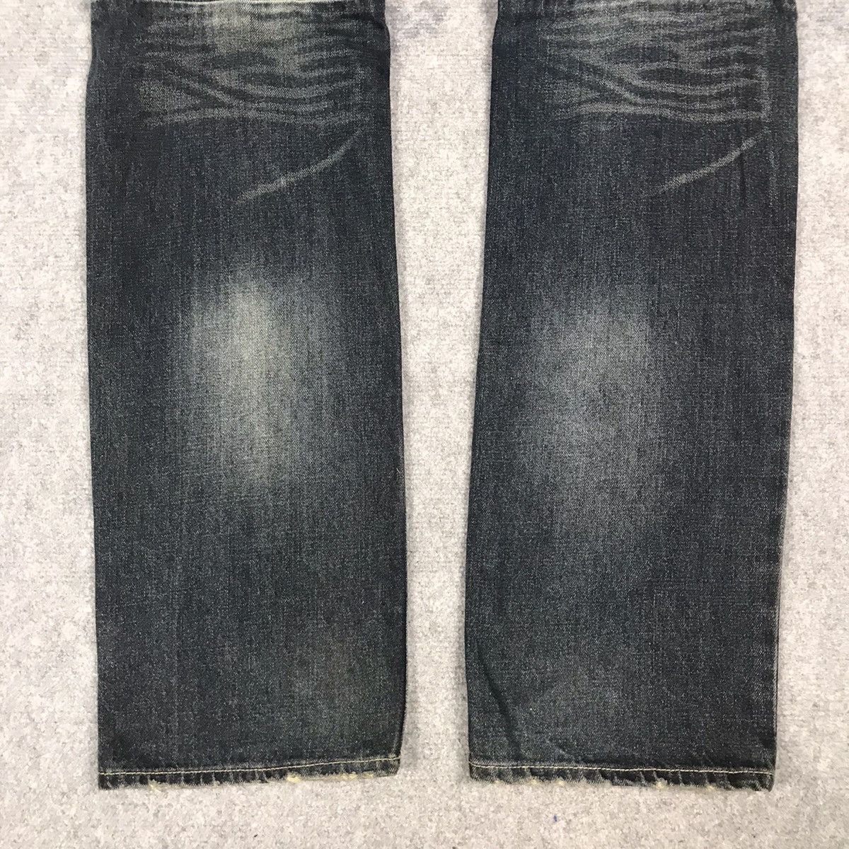 If Six Was Nine × Japanese Brand × Le Grande Bleu (L.G.B.) DOUBLE WAIST JAPANESE STYLE ALDELIO DENIM PANTS Size US 32 / EU 48 - 8 Thumbnail