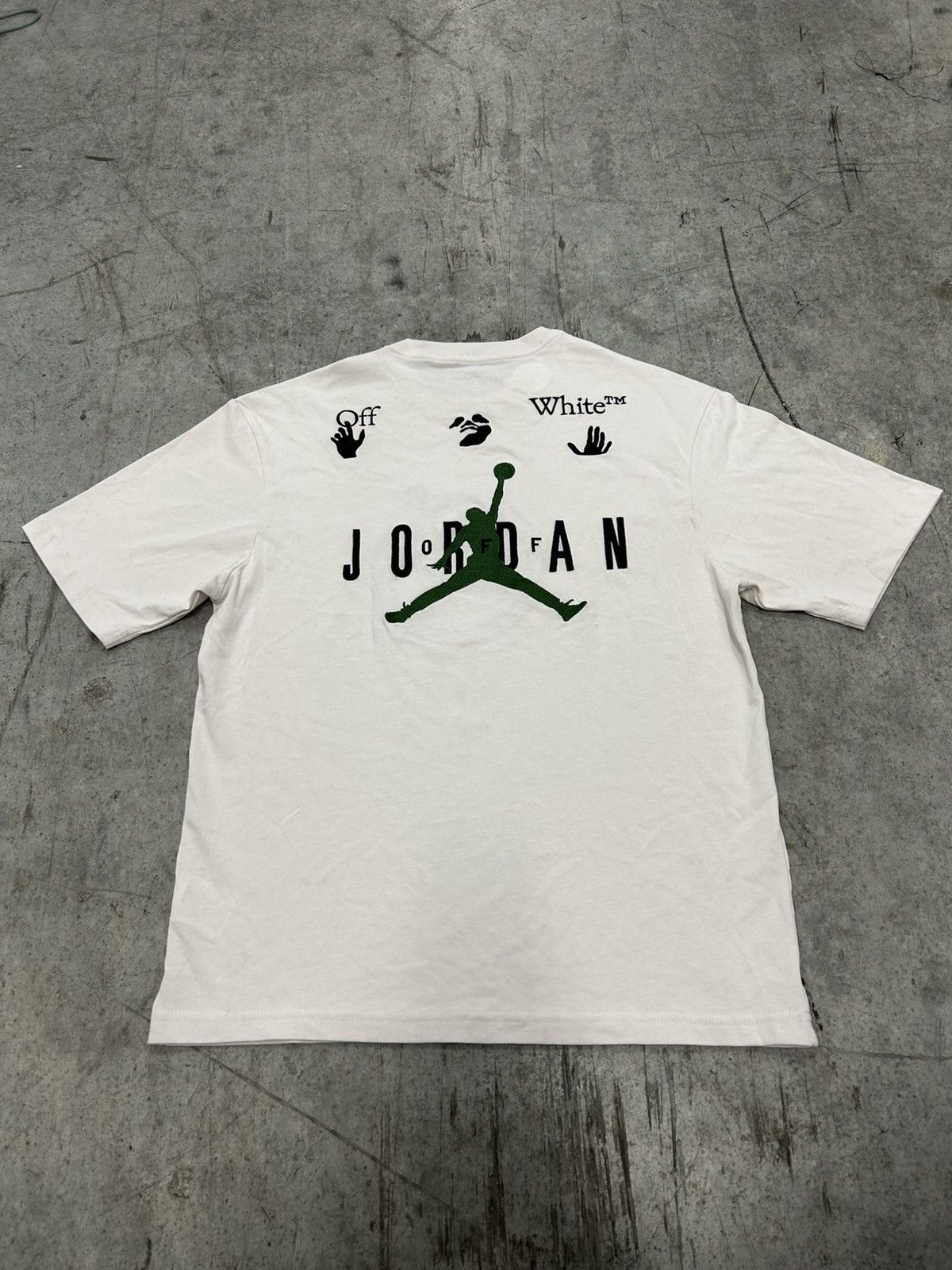 Jordan Brand × Off-White Off white x Air Jordan t shirt Size US M / EU 48-50 / 2 - 2 Thumbnail