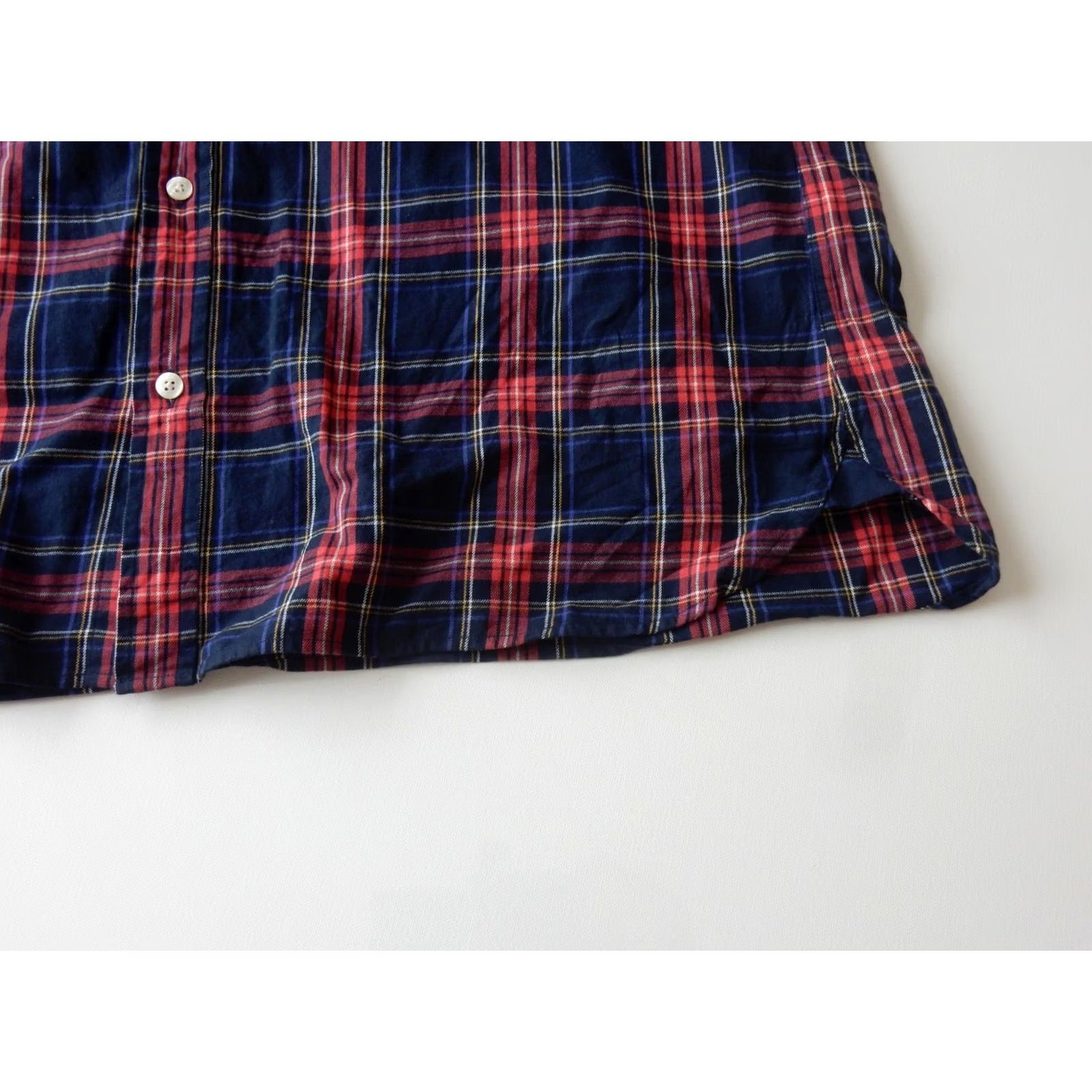 Brooks Brothers Brooks Brothers Shirt Plaid Button-Front Long Sleeve XL Men Blue Cotton Button-Up, Mens XL Plaid Shirt Size US XL / EU 56 / 4 - 2 Thumbnail