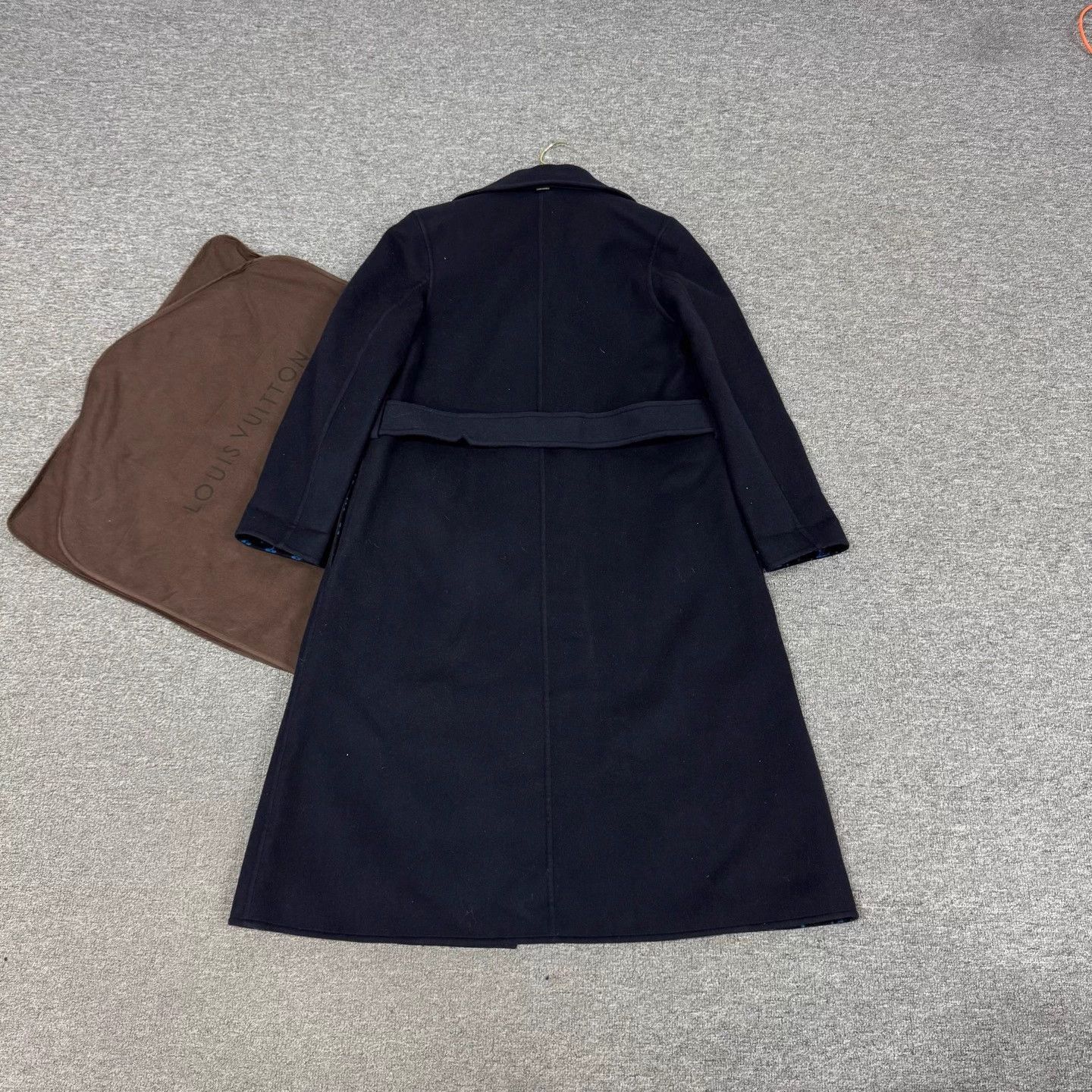 Louis Vuitton LV Monogram all over print wool coat 36 Size XS / US 0-2 / IT 36-38 - 2 Thumbnail