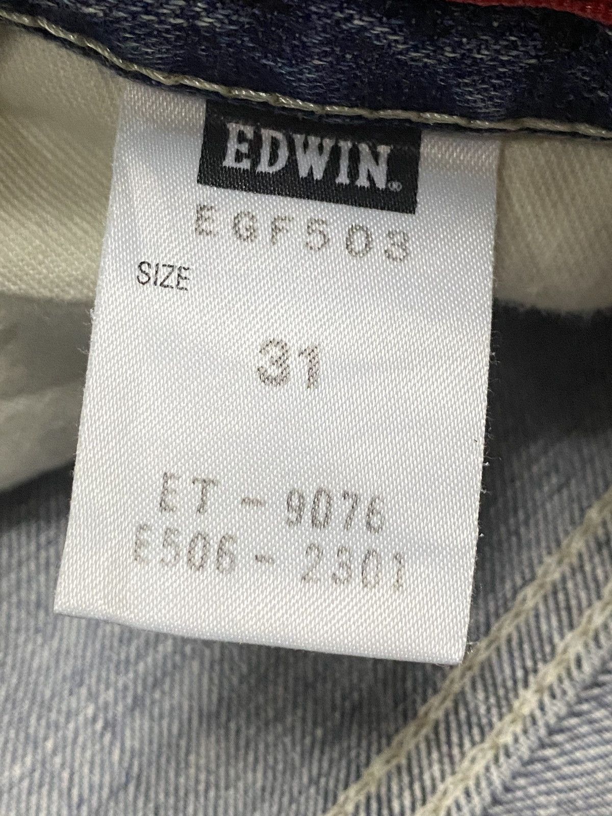 Japanese Brand Vintage Japanese Brands Blue Wash Distressed Loose Jeans Size US 33 - 8 Thumbnail
