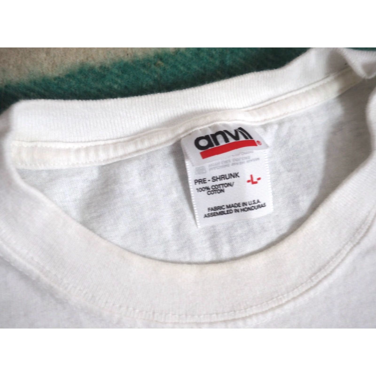 Anvil VTG 90s Y2k Anvil Centrifuge 79 Tech Promo Box Grunge White Tee T-Shirt Mens L Size US L / EU 52-54 / 3 - 4 Thumbnail