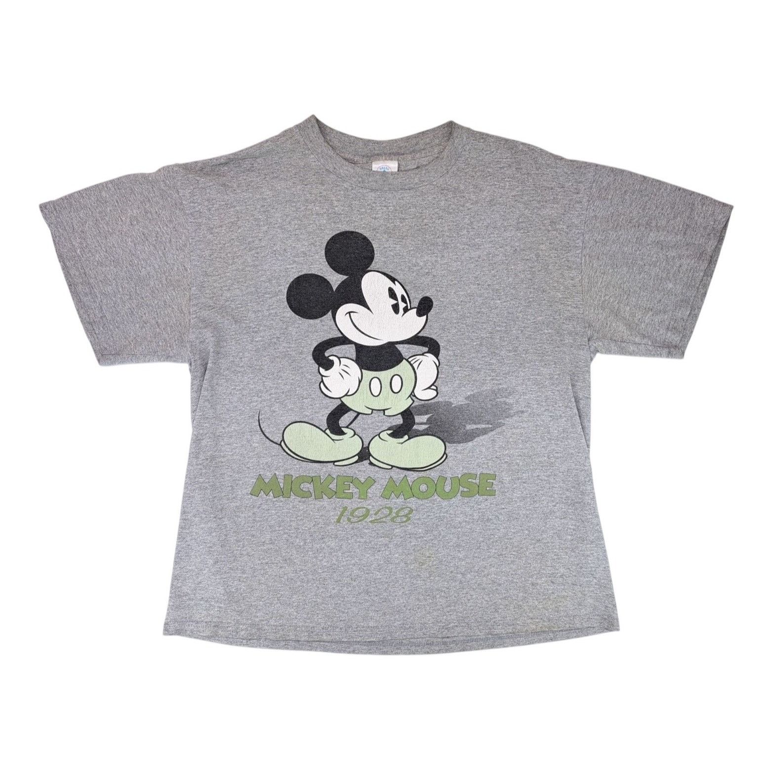 Vintage Vintage Mickey Mouse 1928 T-Shirt Gray Short Sleeve Men's L Size US L / EU 52-54 / 3 - 1 Thumbnail