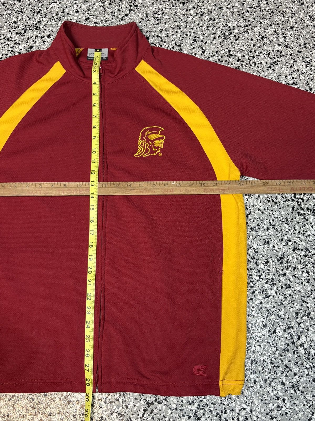 NCAA Vintage Colosseum USC Trojans College Jacket Size XL 0553 Size US XL / EU 56 / 4 - 6 Thumbnail
