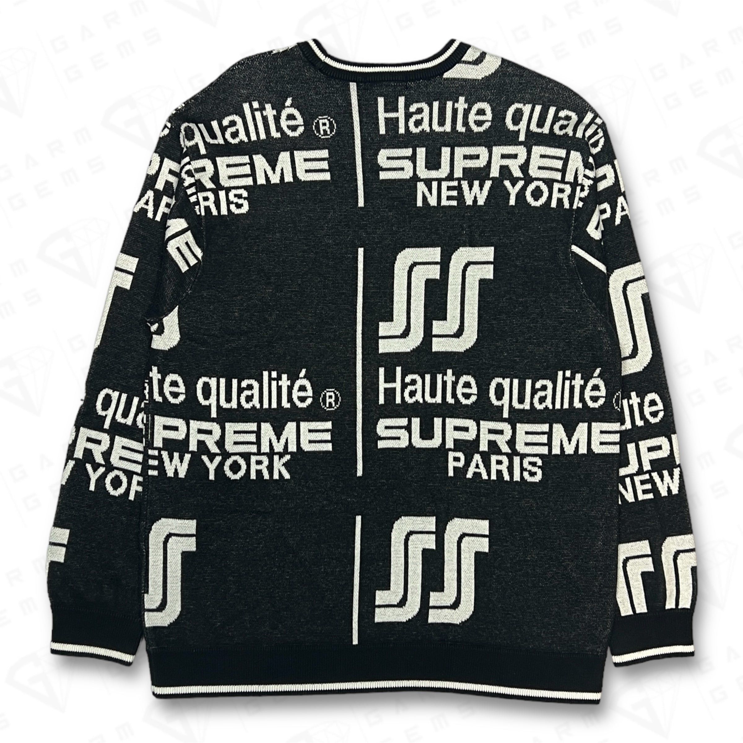 Supreme Supreme Qualite Knit Jumper Size US XL / EU 56 / 4 - 2 Thumbnail