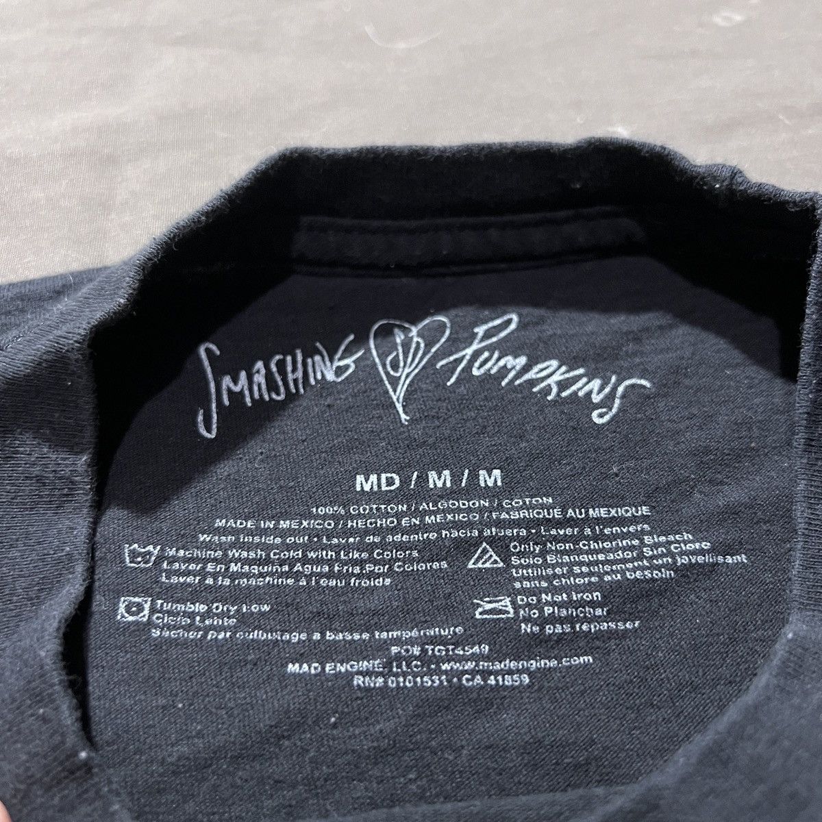 Band Tees The Smashing Pumpkins Promo Tee grunge Size US M / EU 48-50 / 2 - 3 Thumbnail