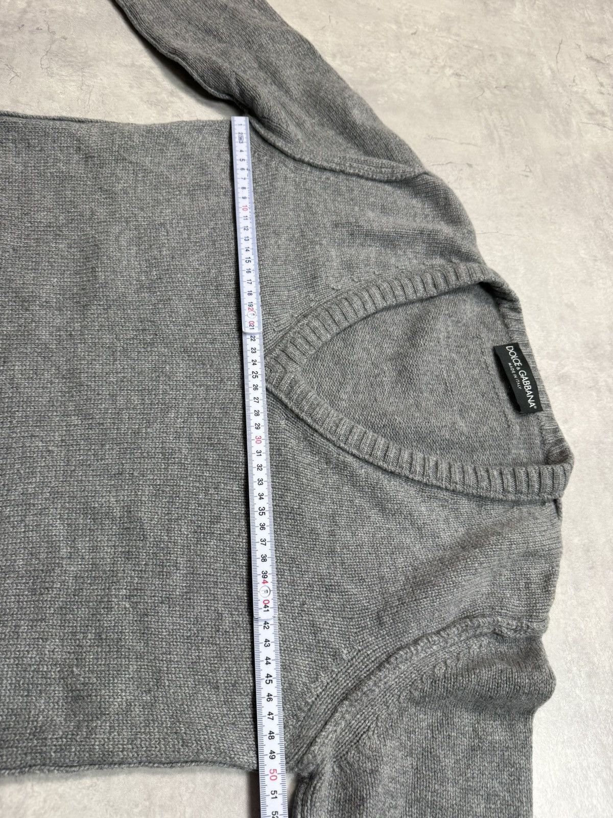 Dolce & Gabbana Dolce Gabbana Back Logo Wool Luxury Sweater Size S / US 4 / IT 40 - 11 Thumbnail