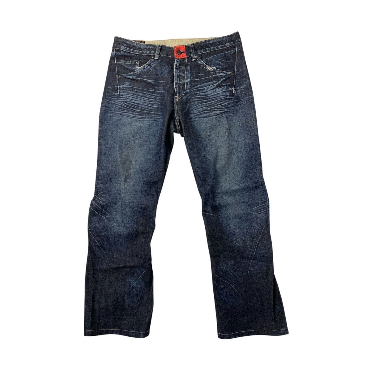 Marithe + Francois Girbaud ✨ Archive Marithe Francois Girbaud Jeans Denim Punk Style Size US 34 / EU 50 - 12 Thumbnail