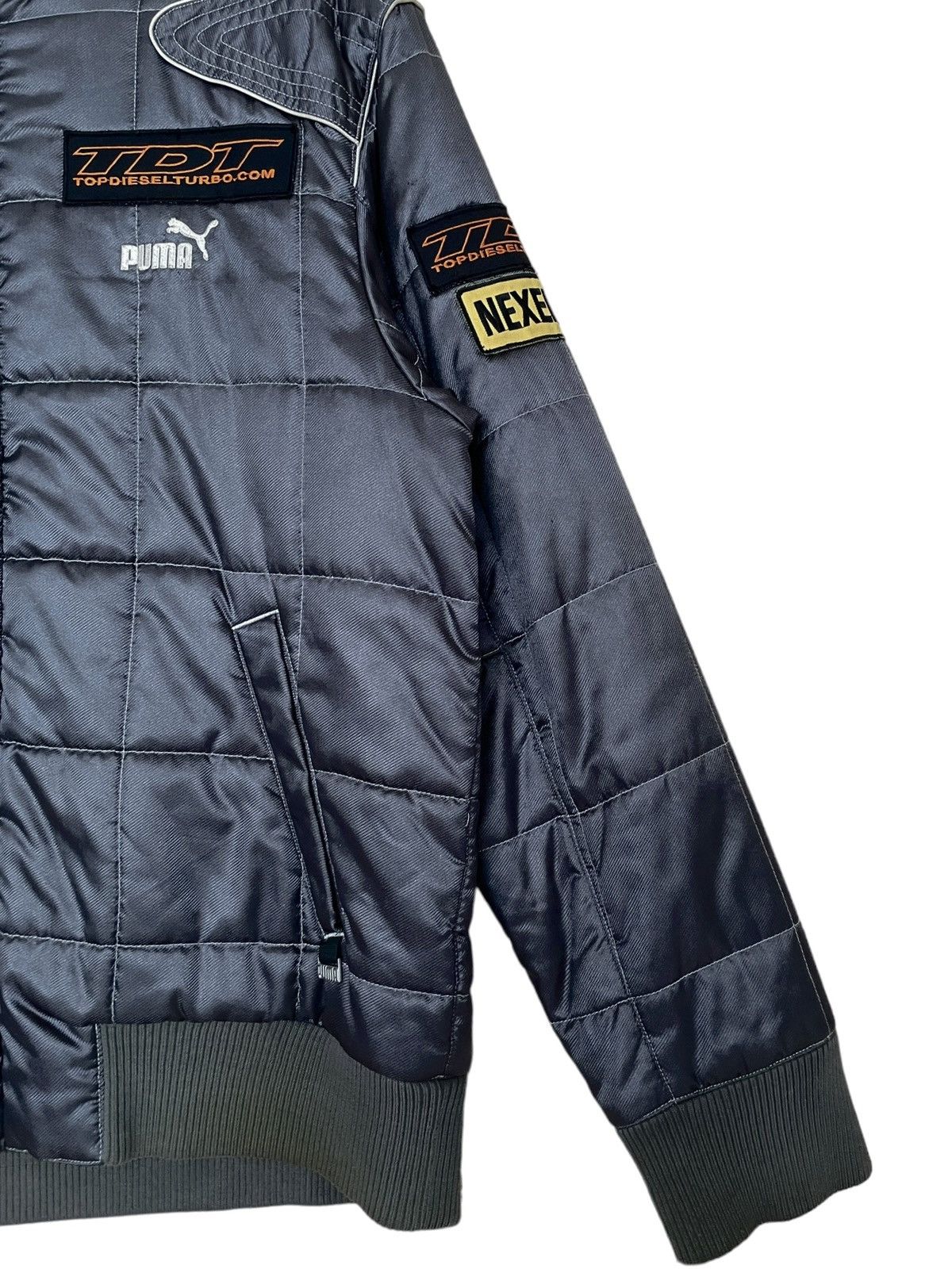 Puma Vintage Brand Puma Racing Bomber Jacket 1990s Size US L / EU 52-54 / 3 - 5 Thumbnail