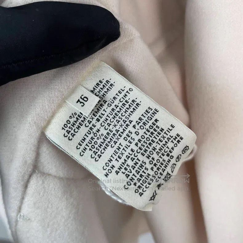 Hermes Hermes Cashmere Sleeveless Coat - Light Pink Size XS / US 0-2 / IT 36-38 - 6 Thumbnail