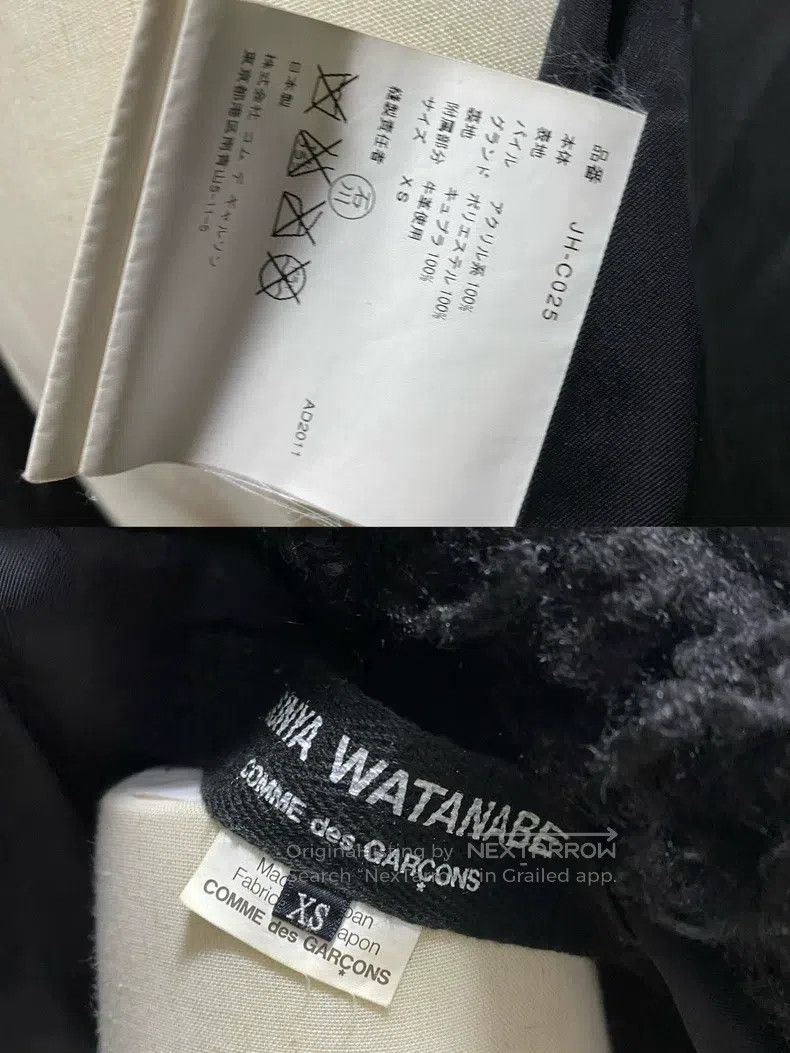 Junya Watanabe Junya Watanabe Black coat Size XS / US 0-2 / IT 36-38 - 8 Thumbnail