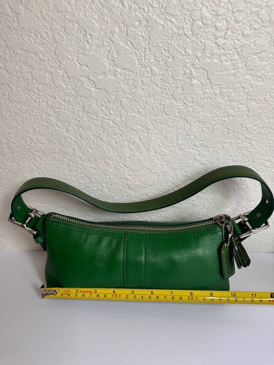 Coach Y2K Coach Hampton Mini Demi Baguette Shoulder Kelly Green Size ONE SIZE - 3 Thumbnail