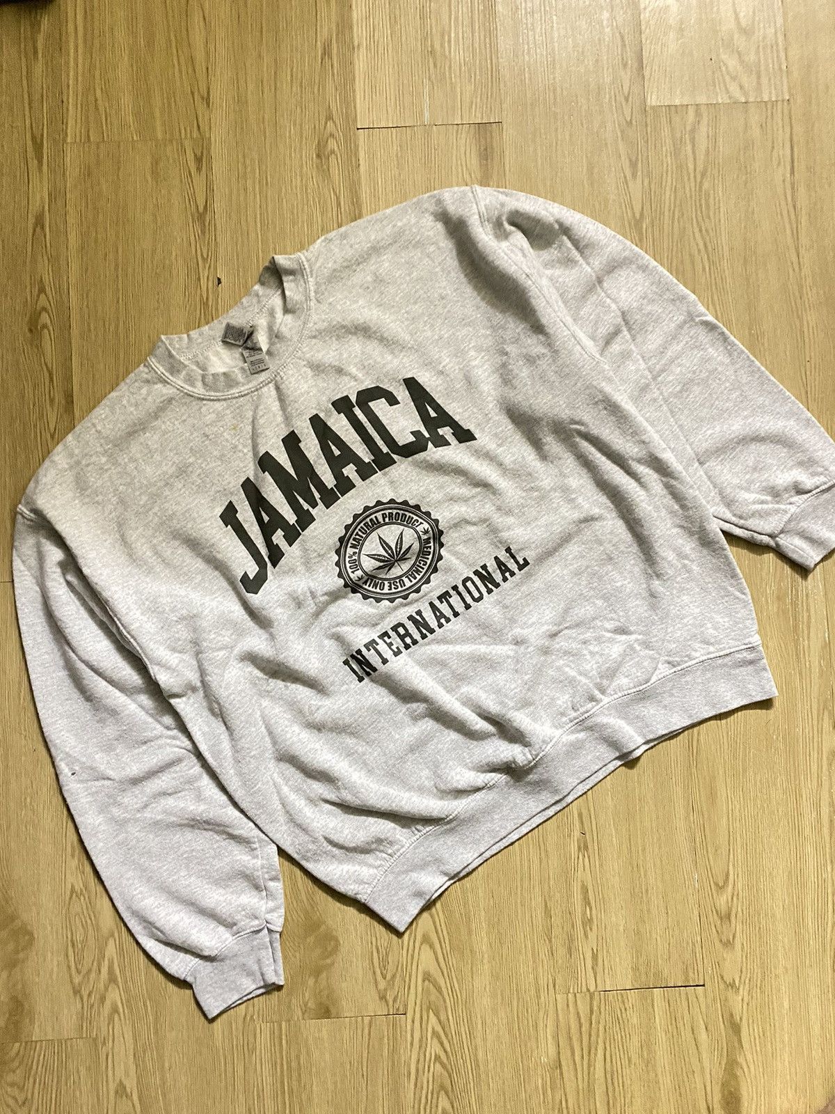 Japanese Brand × Vintage Jamaica International Crewneck Medical Use Only Size US L / EU 52-54 / 3 - 1 Thumbnail