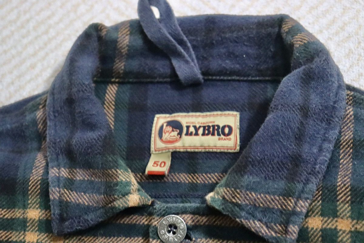 Nigel Cabourn Nigel Cabourn Lybro Check Shirt size50 Size US L / EU 52-54 / 3 - 3 Thumbnail