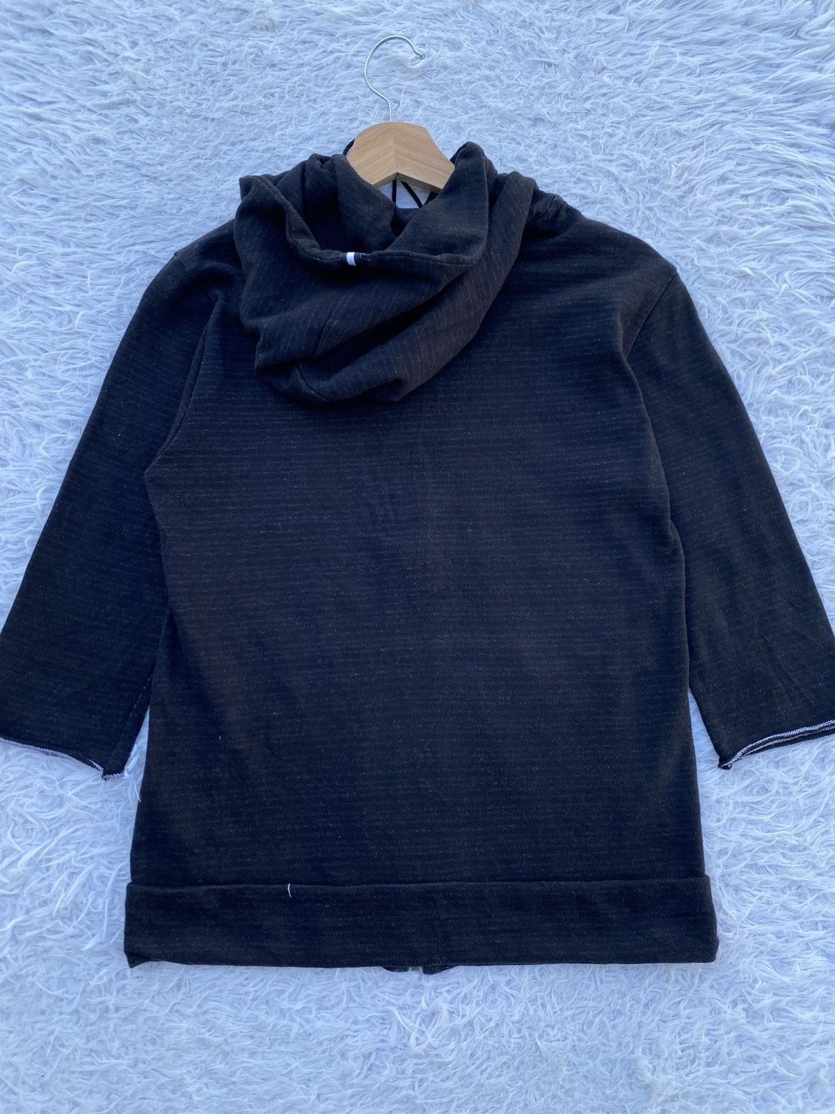 Burberry Rare Vintage Burberry Black Label 3/4 Sleeves Zip Up Sweater Size US S / EU 44-46 / 1 - 22 Thumbnail