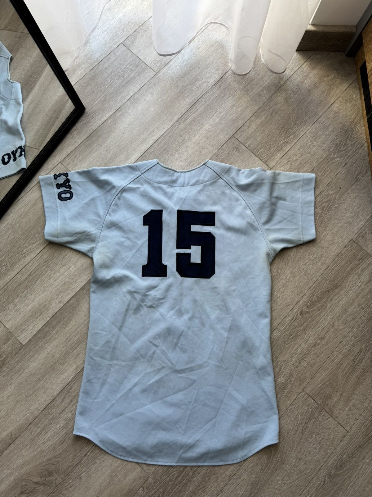 Vintage Tokyo Mets Vintage Jersey #15 MEDARISI Japan Rare Size US L / EU 52-54 / 3 - 11 Thumbnail