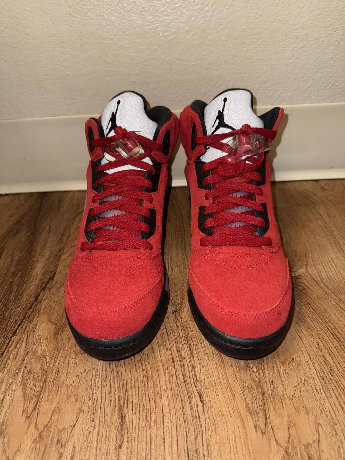 Nike Jordan 5 Retro Raging Bull Red (Gs) Size US 7 / EU 40 - 4 Thumbnail
