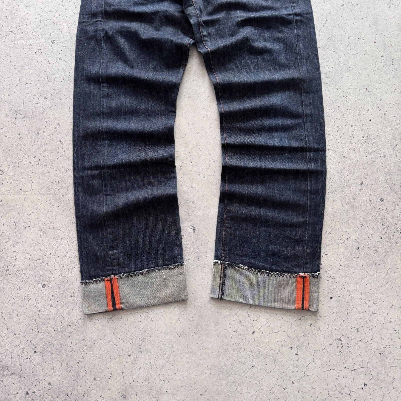 Neighborhood Neighborhood Selvedge Japan Denim Baggy Jeans Mens 34 Size Size US 34 / EU 50 - 3 Thumbnail