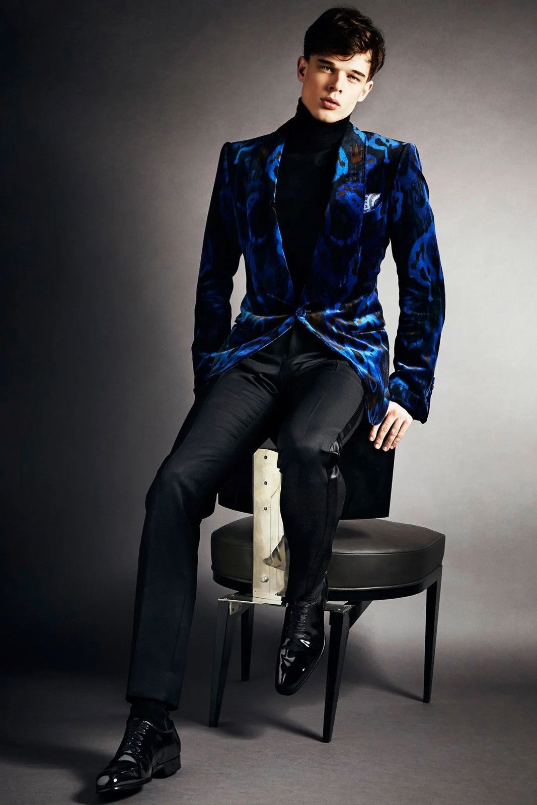 Tom Ford Tom Ford F/W’14 Shawl Lapel Velvet Jacket Size US L / EU 52-54 / 3 - 1 Thumbnail