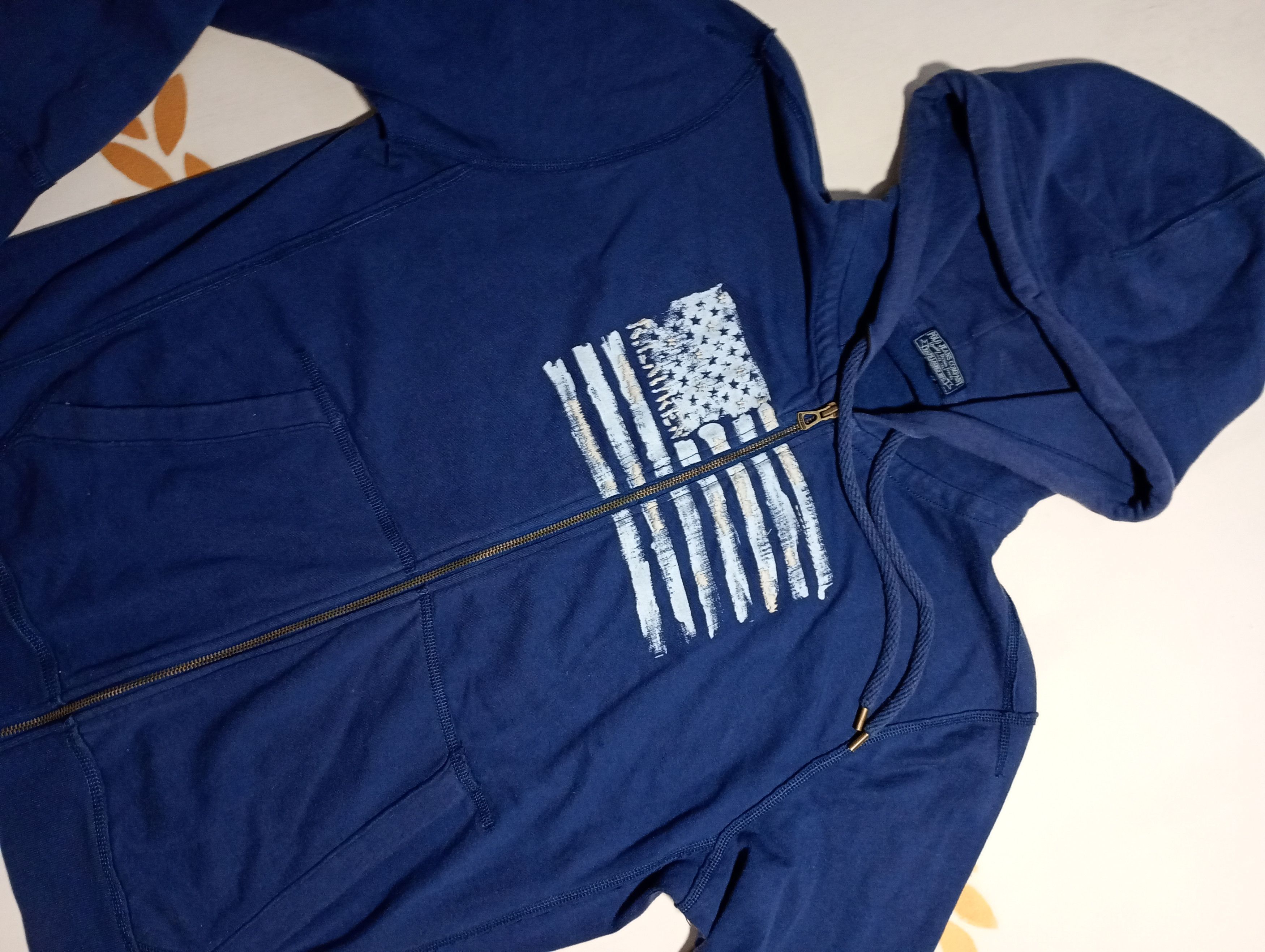 Ralph Lauren Ralph Lauren Polo Jeans USA Flag Hoodie Size US XL / EU 56 / 4 - 7 Thumbnail