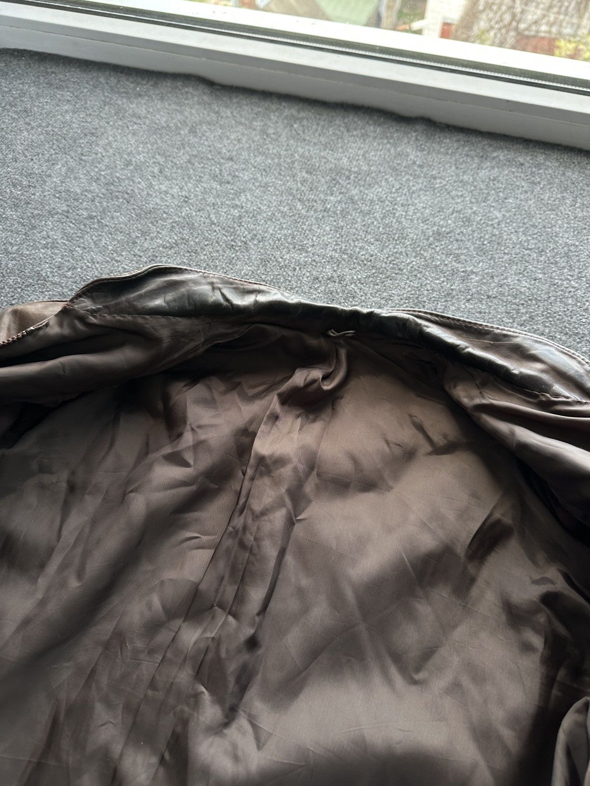 Other 🚨VNTG LEATHER JACKET AVANT GARDE WESTERN BROWN MOTO Size US XS / EU 42 / 0 - 18 Thumbnail