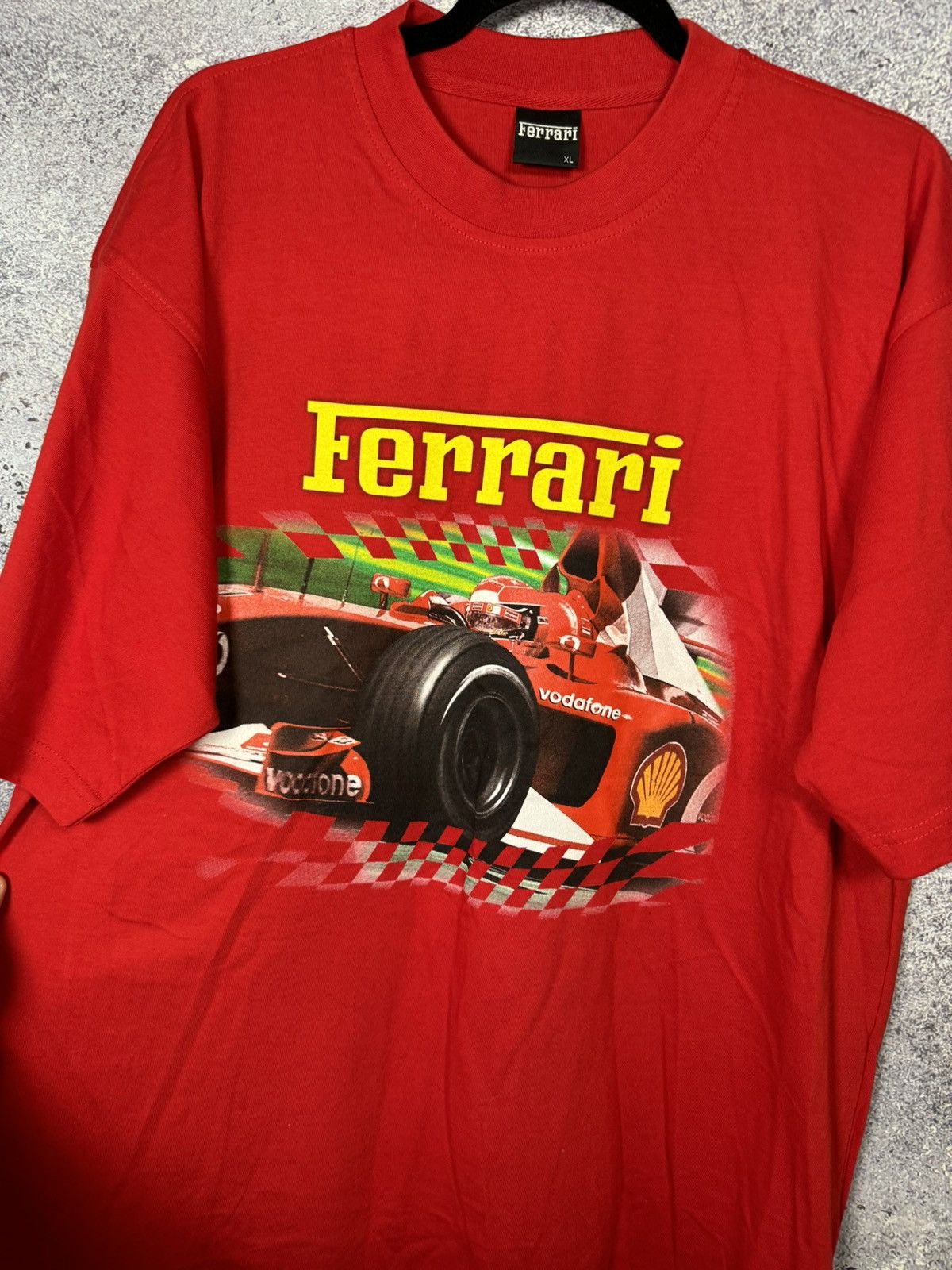 Ferrari × Formula 1 × Vintage Vintage Ferrari Racing 2000 Bolid Tee Official Product Size US XL / EU 56 / 4 - 7 Thumbnail