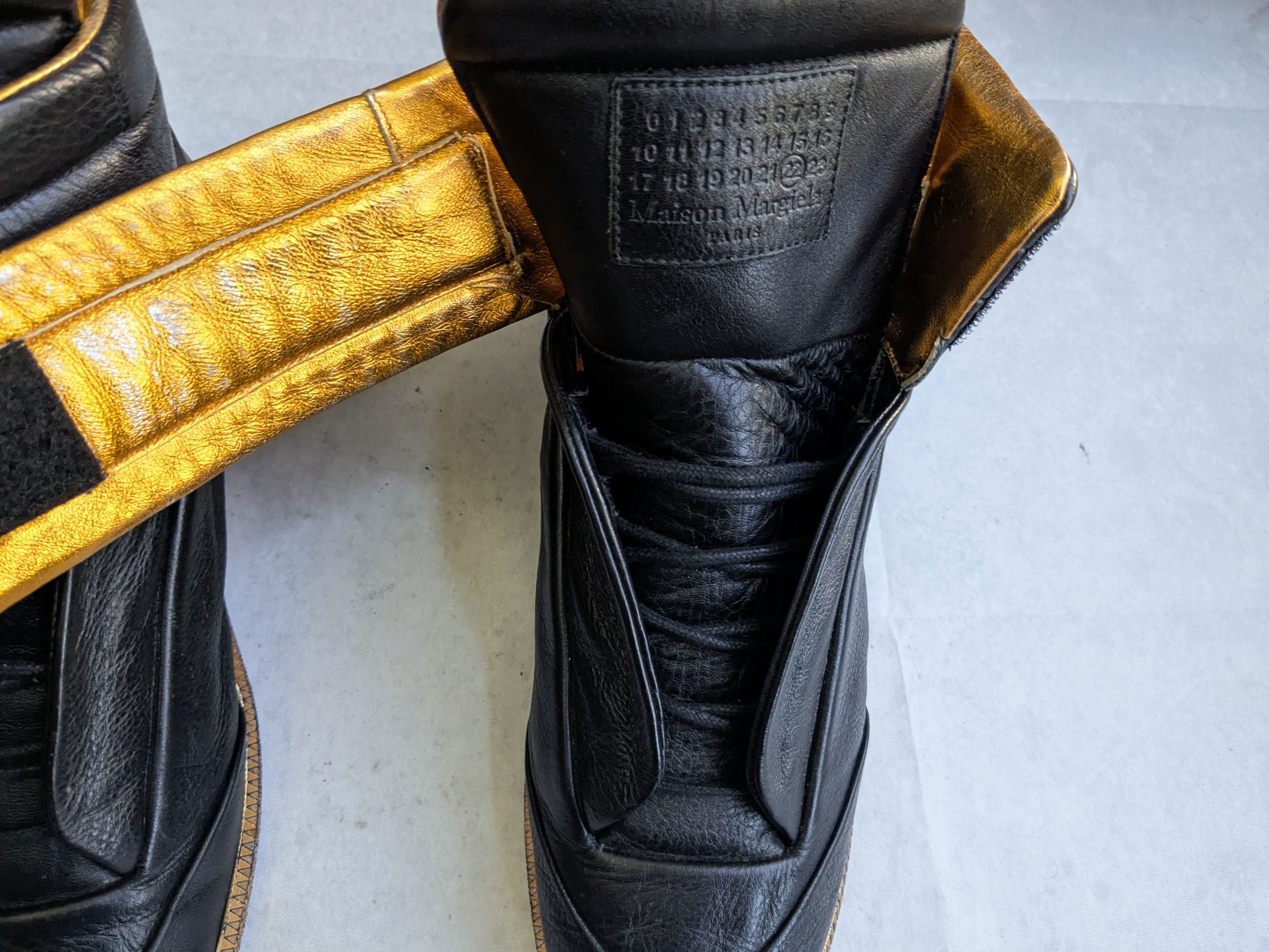 Maison Margiela Maison Margiela Future Black 11 44 High Tops Leather Size US 11 / EU 44 - 7 Thumbnail