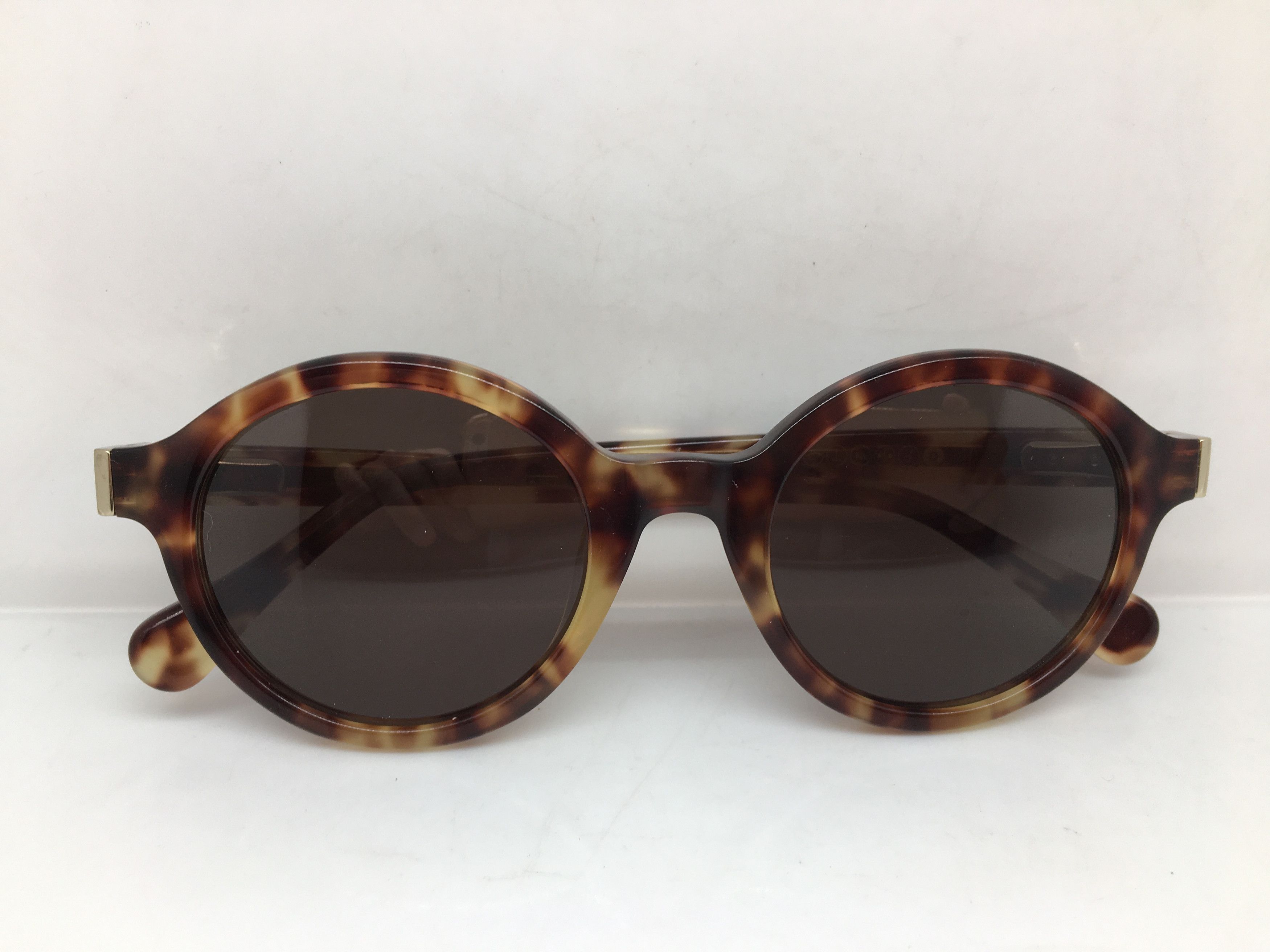 Other Glasogon ARTSTOCRST Tortoise Round Sunglasses Frame Size ONE SIZE - 7 Thumbnail