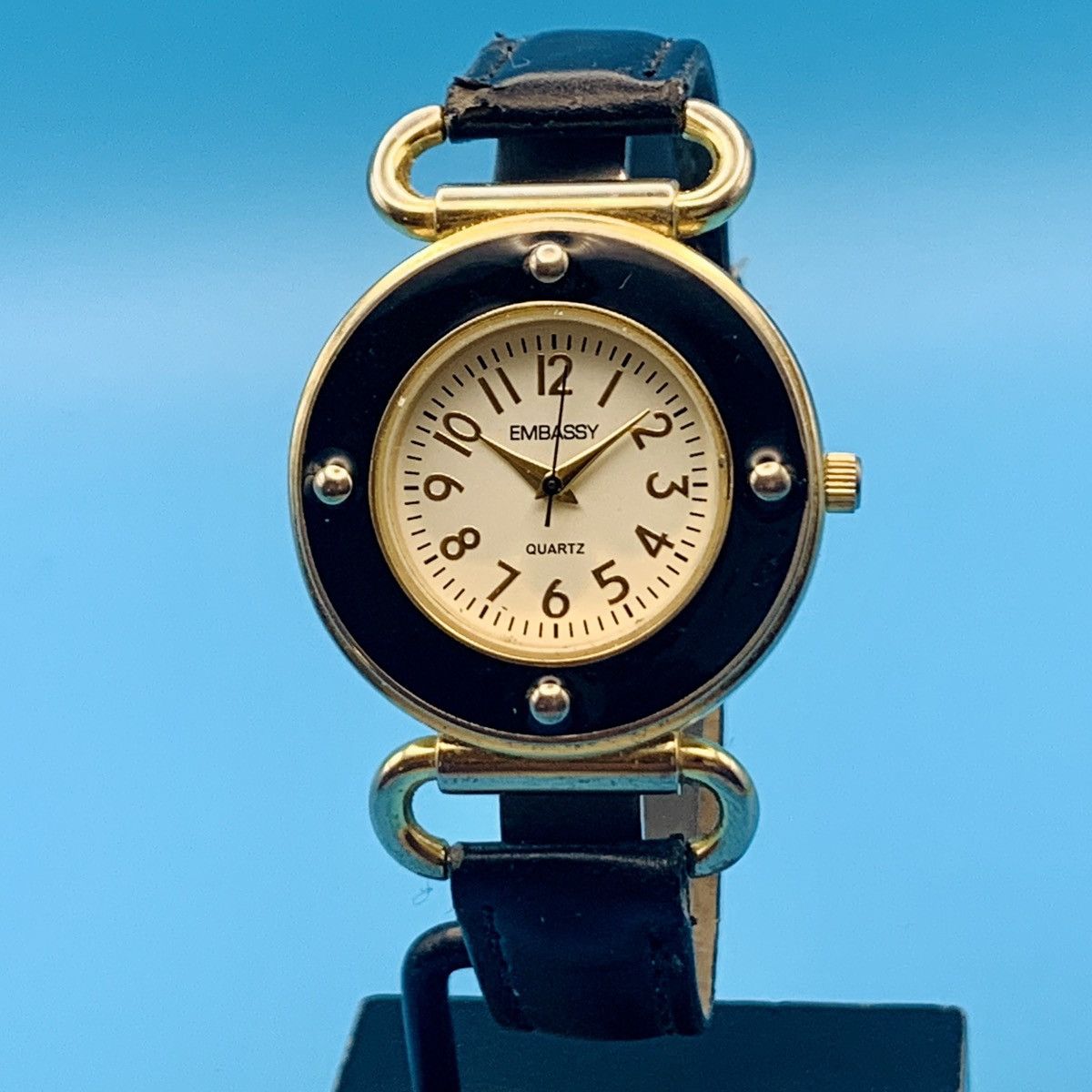 Other EMBASSY By GRUEN EM3625L Women’s Wristwatch Works New Batt Size ONE SIZE - 1 Thumbnail