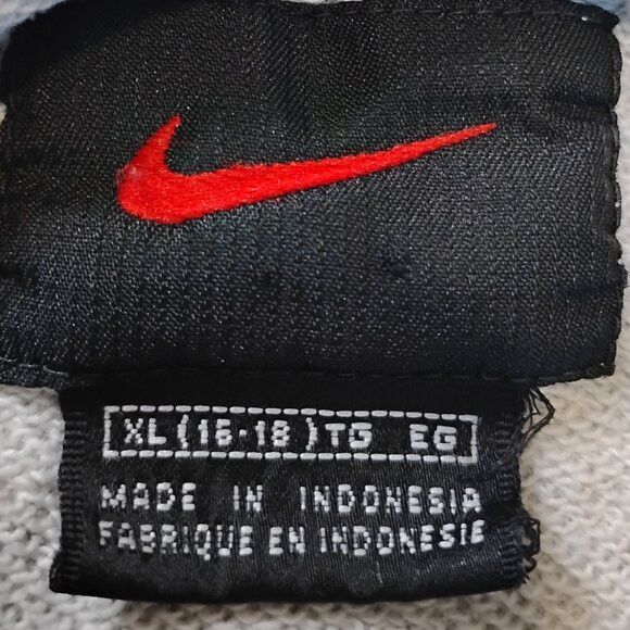 Nike Vintage 90s Nike Mid Swoosh Hoodie Sweatshirt Travis Scott Size US XL / EU 56 / 4 - 3 Thumbnail