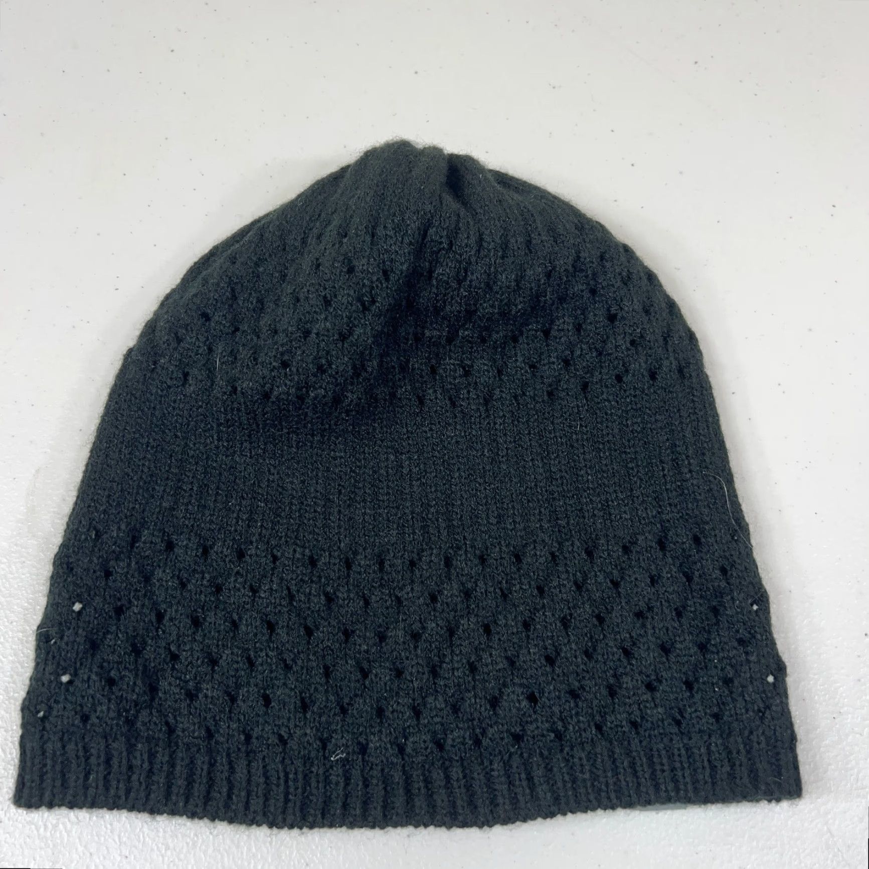 Harley Davidson HARLEY-DAVIDSON Beanie Hat Women One Size Gray Knit Textured HD Biker Chunky Knit Cap Beanie Women's Accessories Size ONE SIZE - 2 Thumbnail