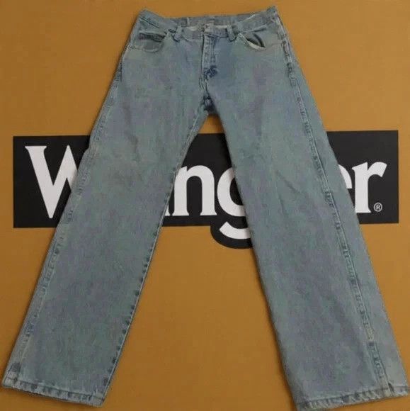 Wrangler Wrangler Vintage 32x30 Jeans Blue Chaps Denims Men's Size US 32 / EU 48 - 1 Thumbnail