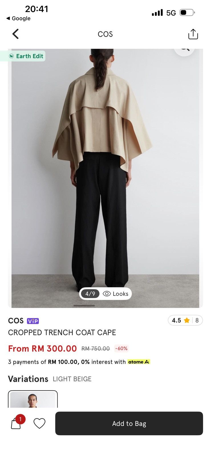 Cos Cos cape shirt Size L / US 10 / IT 46 - 3 Thumbnail